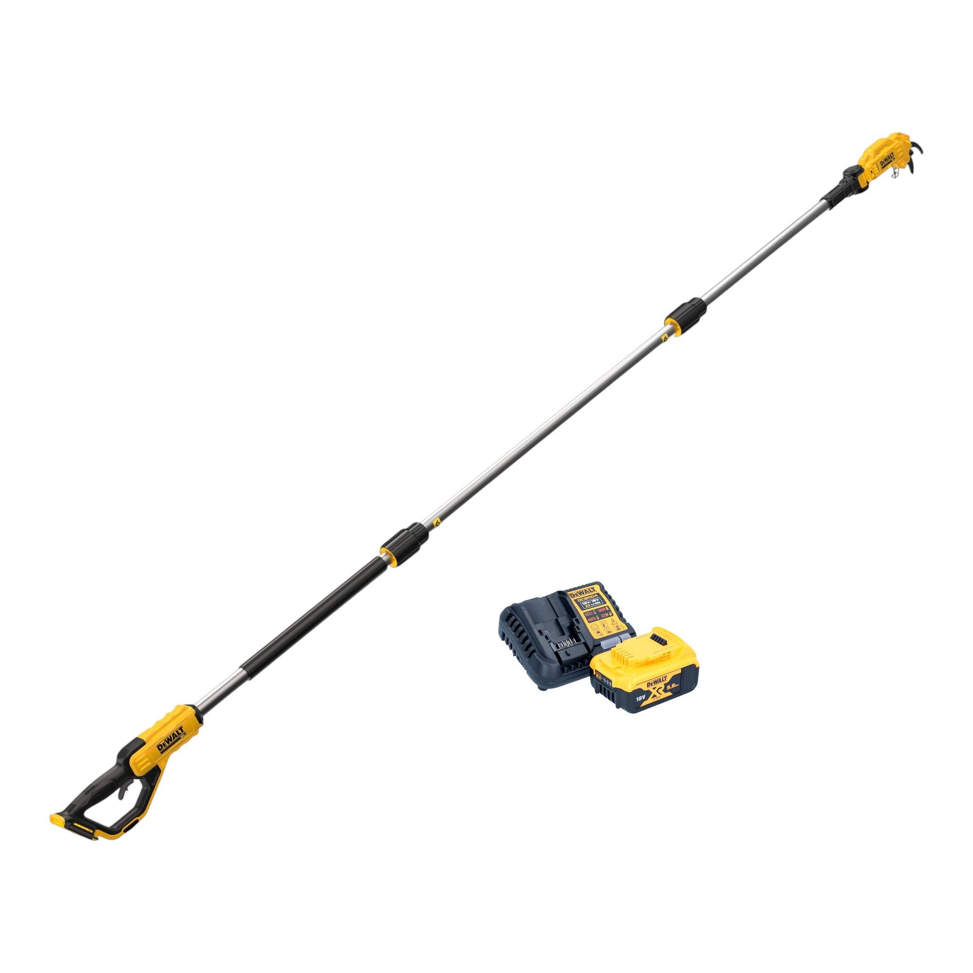 DeWalt Akku-Astschere DCMPP 569 P1 18 V 38 mm + 1x Akku 5,0 Ah + Ladegerät