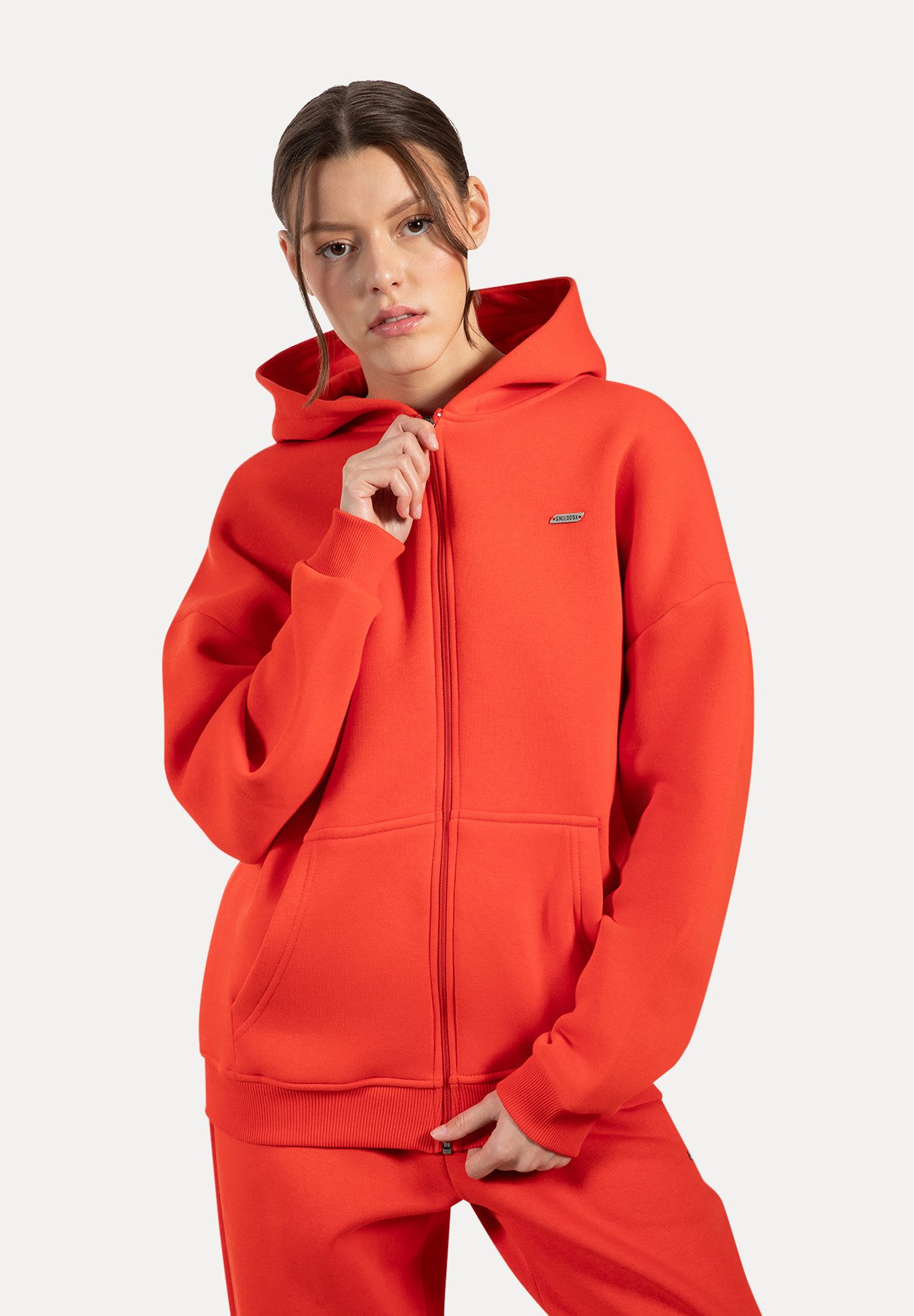 Smilodox Hoodie Lyanna, Oversize Kapuzenpullover Langarm weicher Flauschige günstig online kaufen