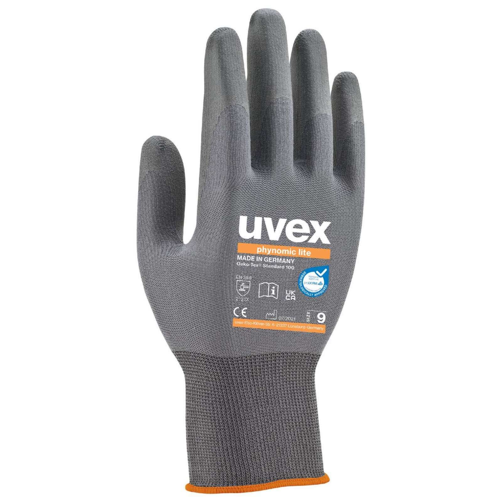 Uvex Mechaniker-Handschuhe Schutzhandschuhe phynomic lite, Feinmontage, günstig online kaufen