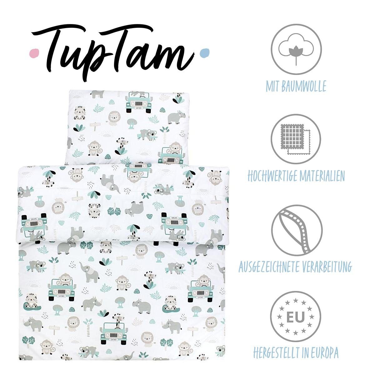 TupTam Kinderbettdecke Kinder Gemusterte Bettdecken Set Ganzjahresdecke Kop günstig online kaufen