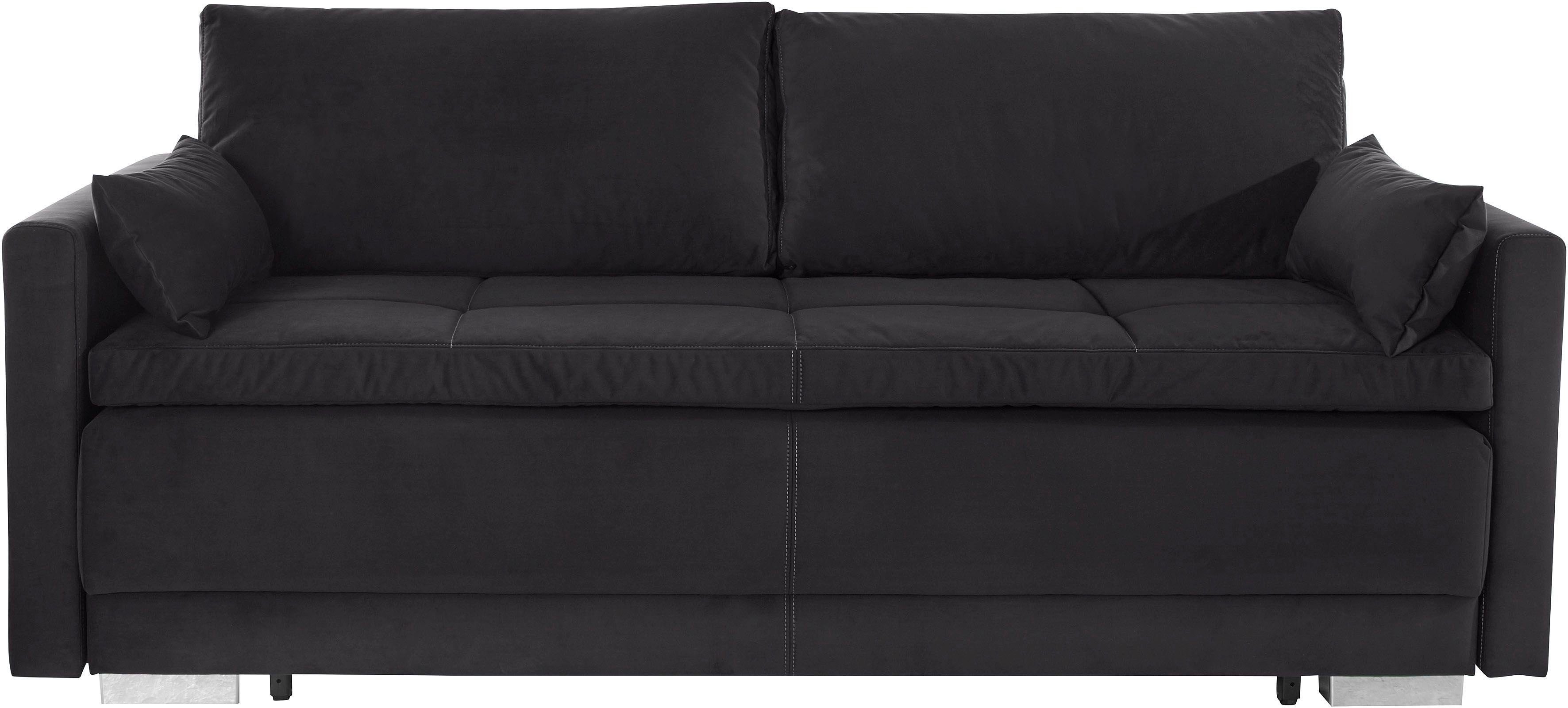 INOSIGN Schlafsofa Berlin, mit Boxspringaufbau, Bettfunktion günstig online kaufen