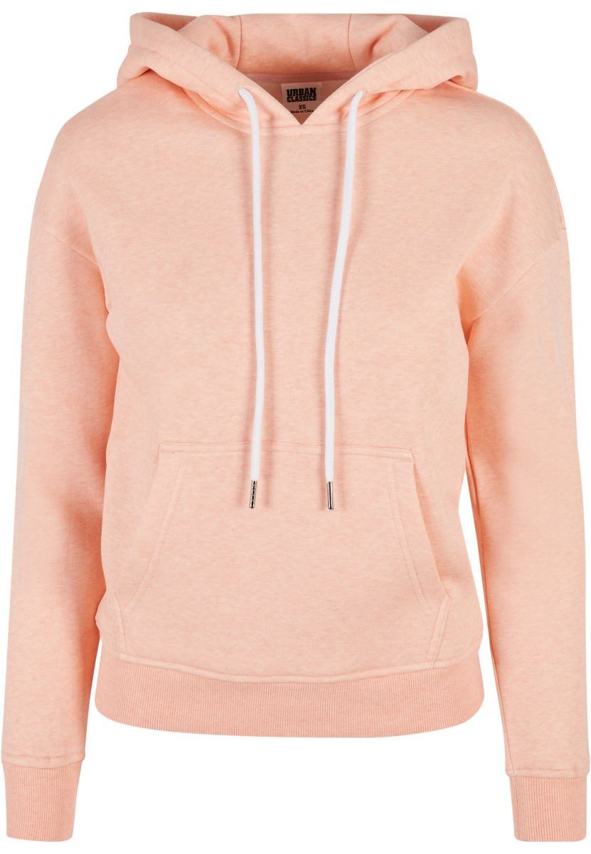 URBAN CLASSICS Kapuzenpullover Ladies Color Melange Hoody Kapuzenpuli Damen