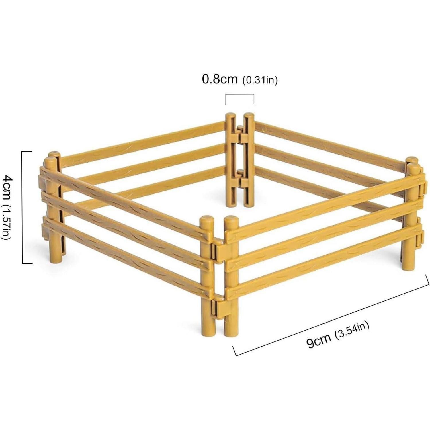 LuxusKollektion Hängedekoration 70-teiliger Pferdezaun Spielzeug Set für Ki günstig online kaufen