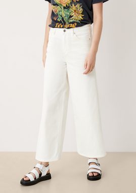 QS 7/8-Hose Jeans Catie / Slim Fit / High Rise / Straight Leg