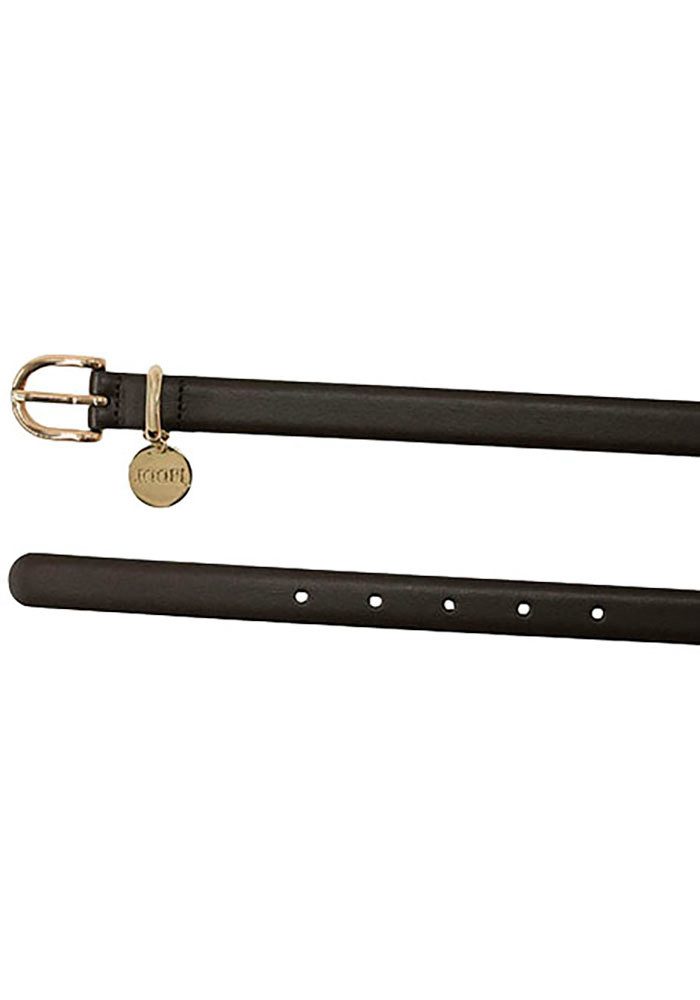 JOOP! Ledergürtel mit Dornschließe und Logo-Anhänger, Breite 2cm günstig online kaufen