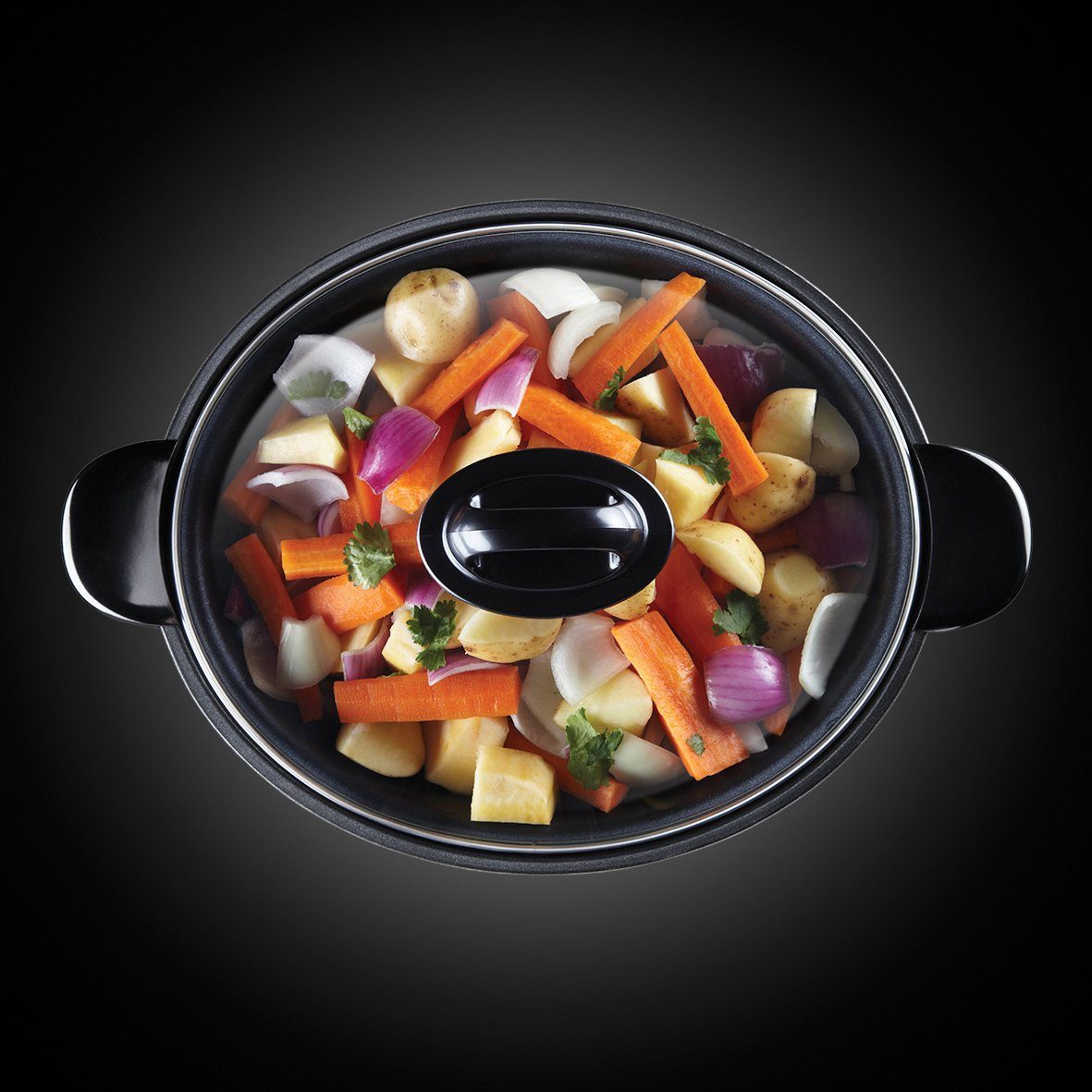 RUSSELL HOBBS Dampfgarer MaxiCook 22750-56 8 Portionen Timer 6L 200W