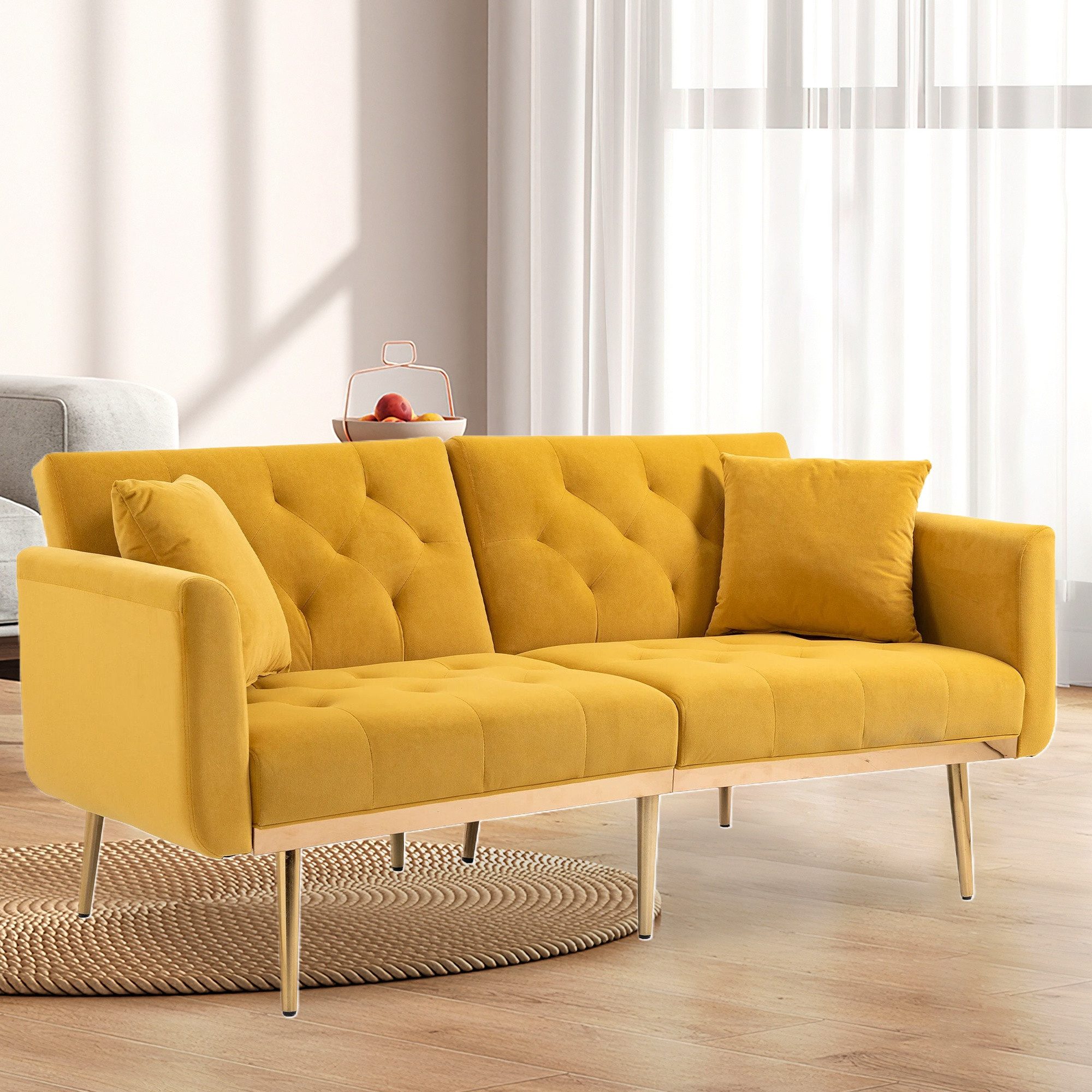 HAUSS SPOLE Schlafsofa 3-Sitzer-Designsofa aus weichem günstig online kaufen