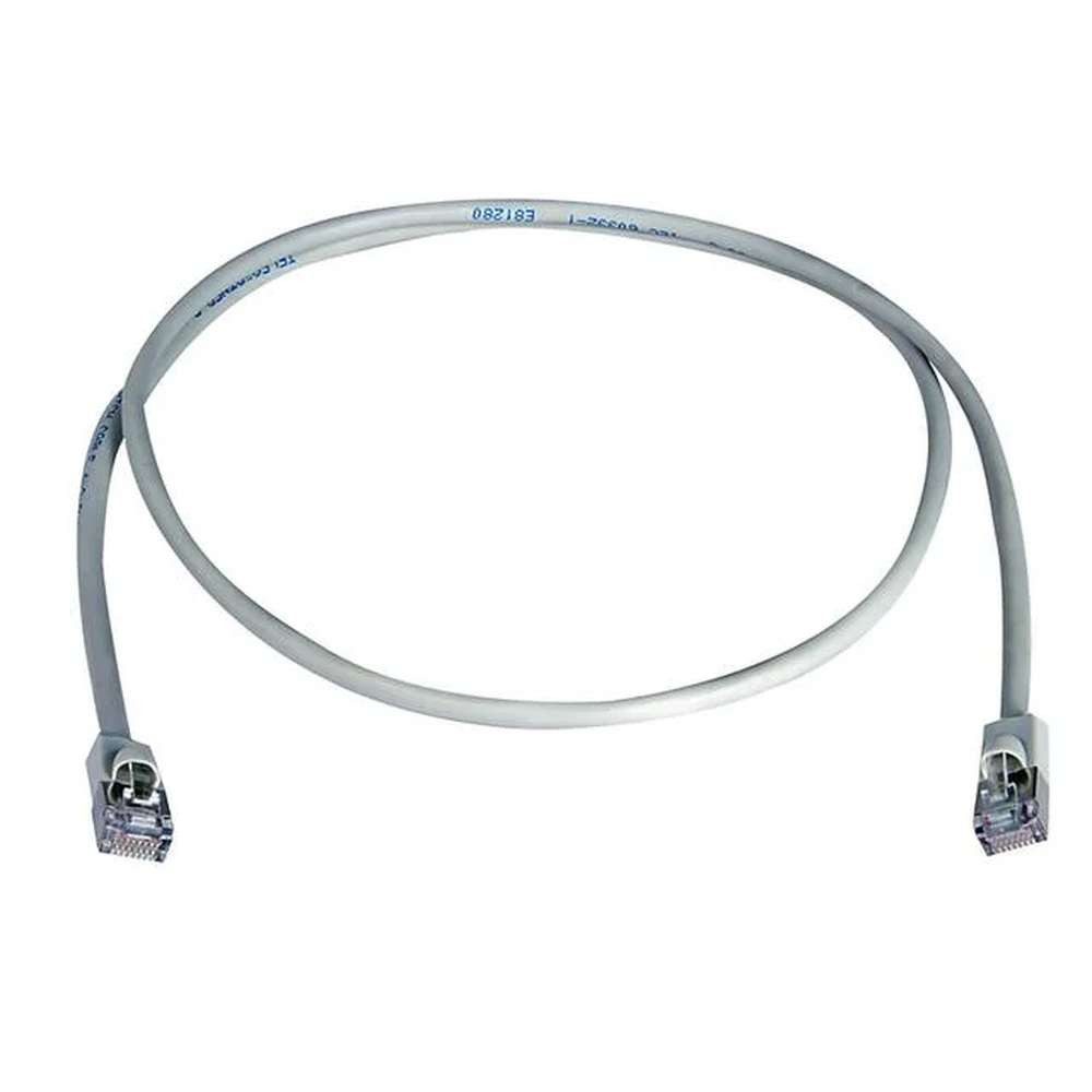 Telegärtner Patchkabel F/UTP Cat.5e grau 2,0m LAN-Kabel