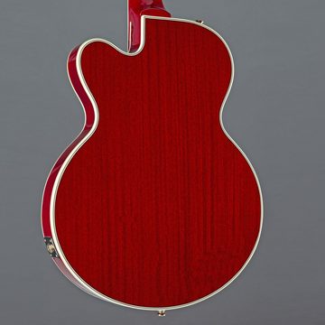 Epiphone Halbakustik-Bass, Allen Woody RumbleKat Wine Red, Allen Woody RumbleKat Wine Red - Rechtshänder Halbakustik-Bass