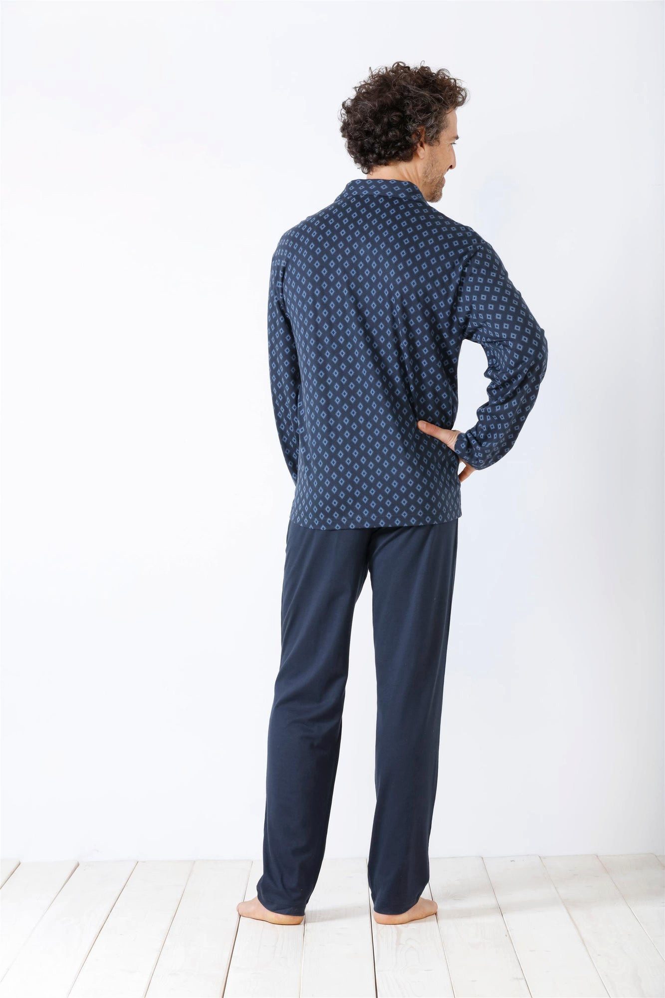 Hajo Schlafanzug Herren Schlafanzug Pyjama Premium Cotton/TencelTM (Modal) günstig online kaufen