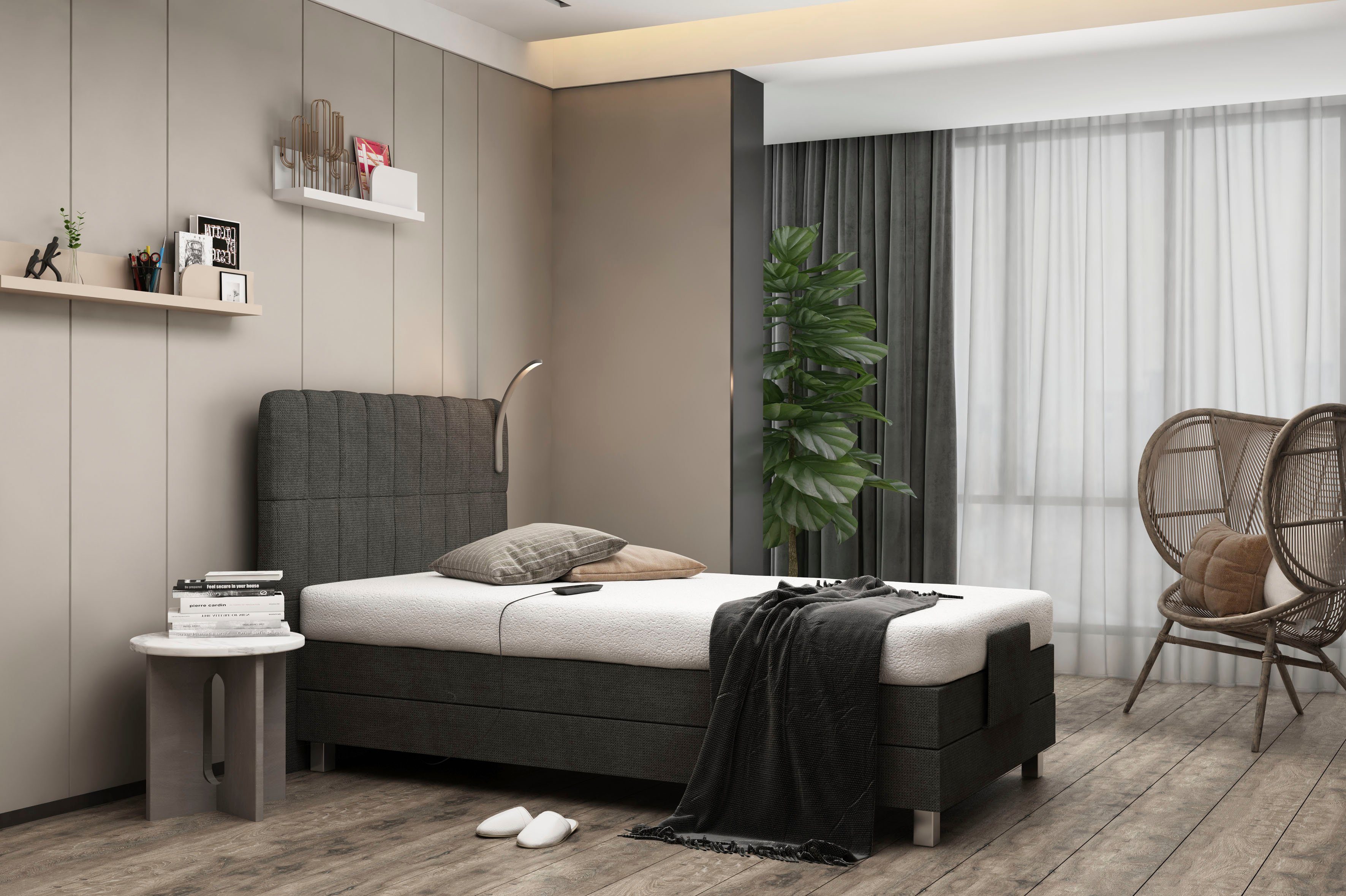 Westfalia Schlafkomfort Boxbett mit Motor und LED-Beleuchtung günstig online kaufen