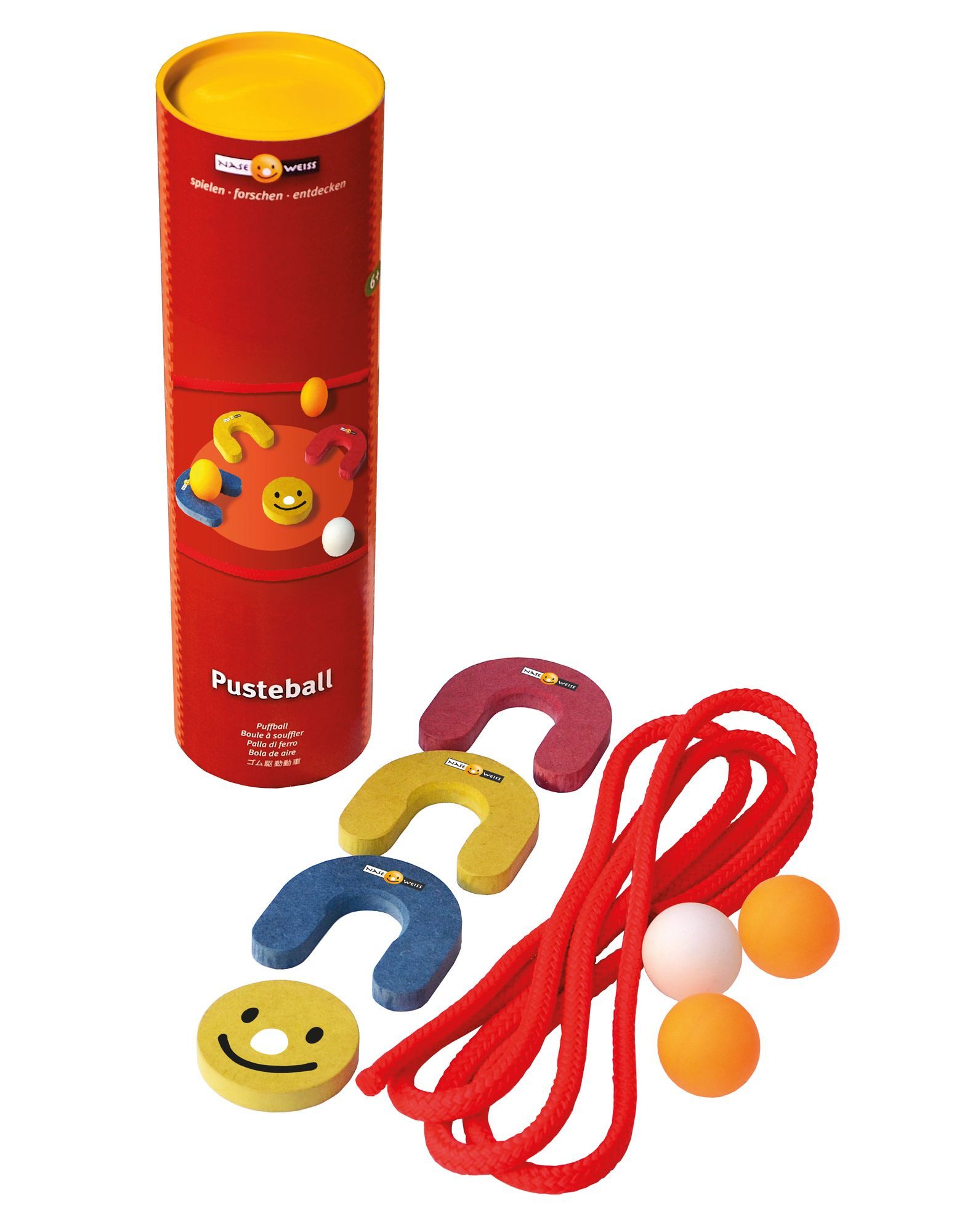 Experimentierkasten Pusteball