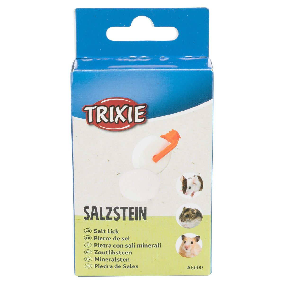 Kauspielzeug Salz-Mineralsteine mit Halter
