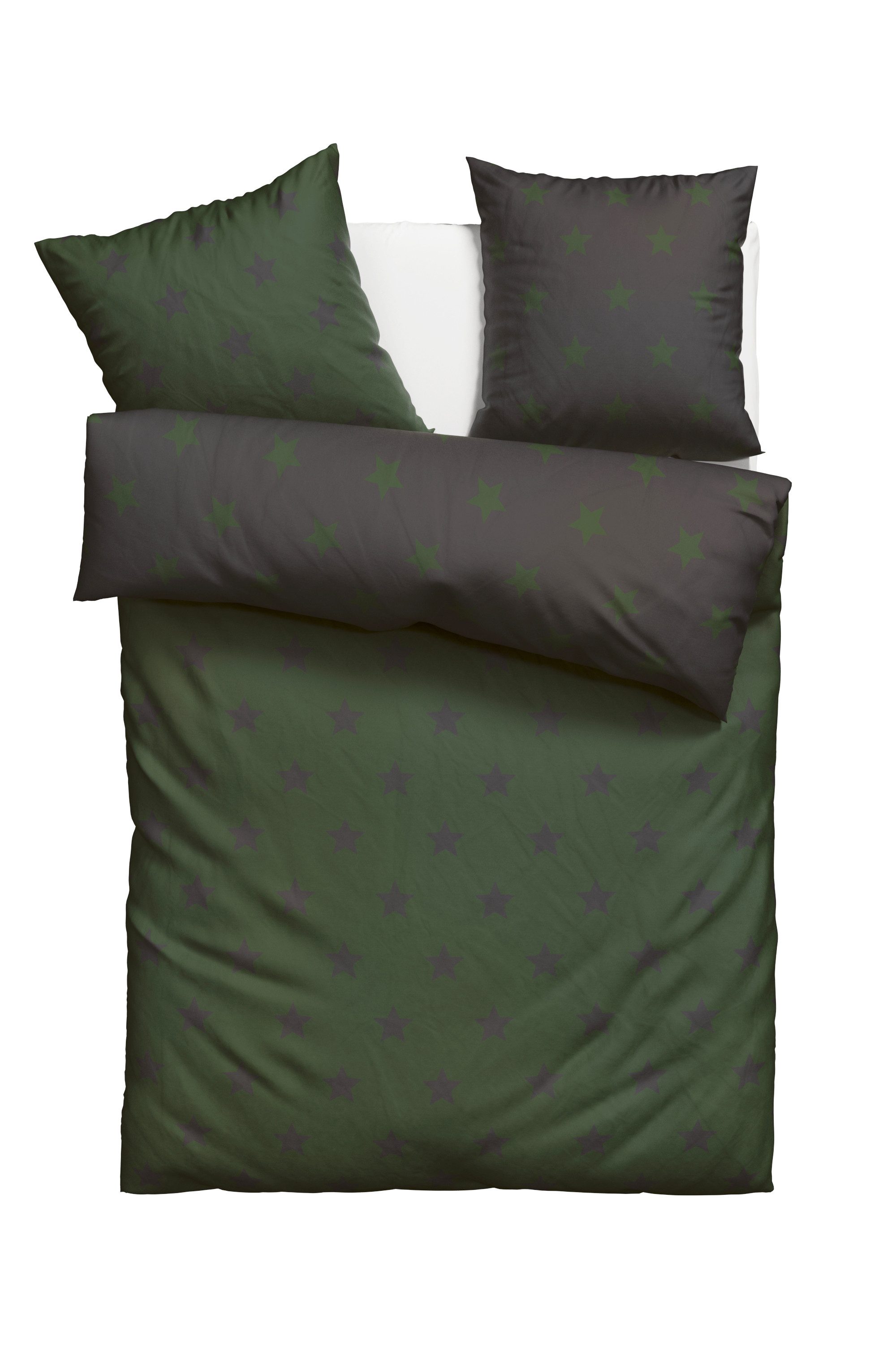 OTTO home Wendebettwäsche STELLA, Linon, 2 teilig, Bettwäsche mit Sternen, günstig online kaufen