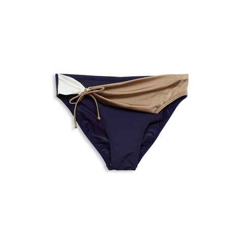 Esprit Bikini-Hose Dreifarbige Bikinihose