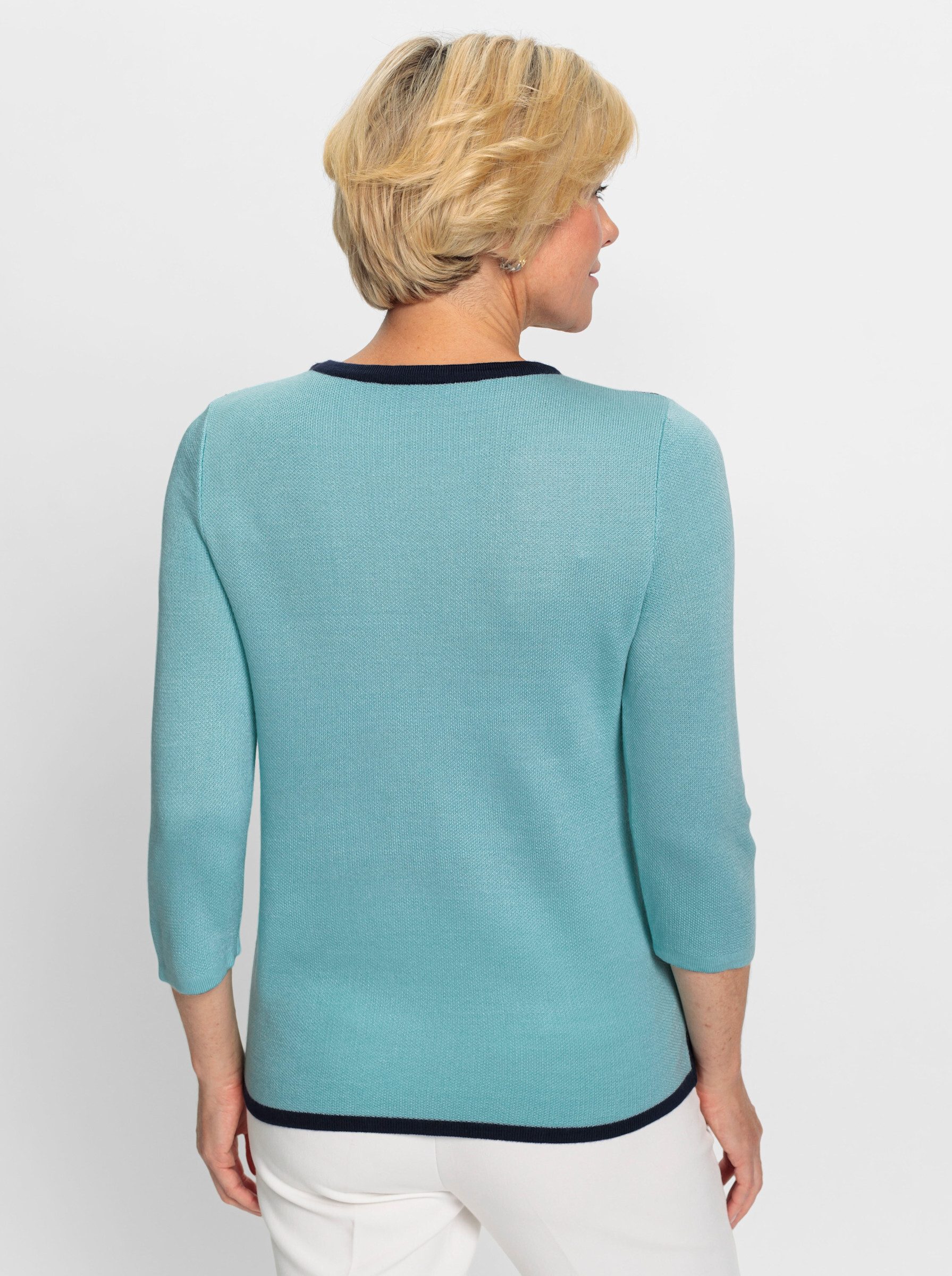 Witt Strickpullover Jacquard-Pullover . günstig online kaufen