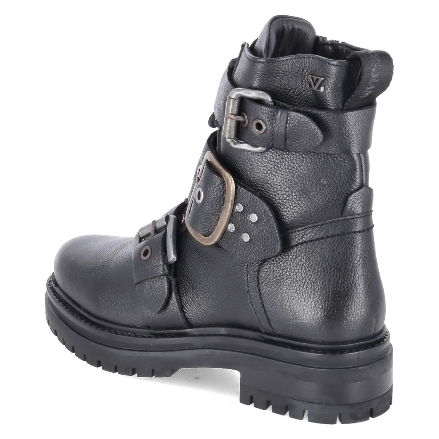 Lazamani LAZAMANI LA85729 BLACK Damen Glattleder black Schlupfstiefel