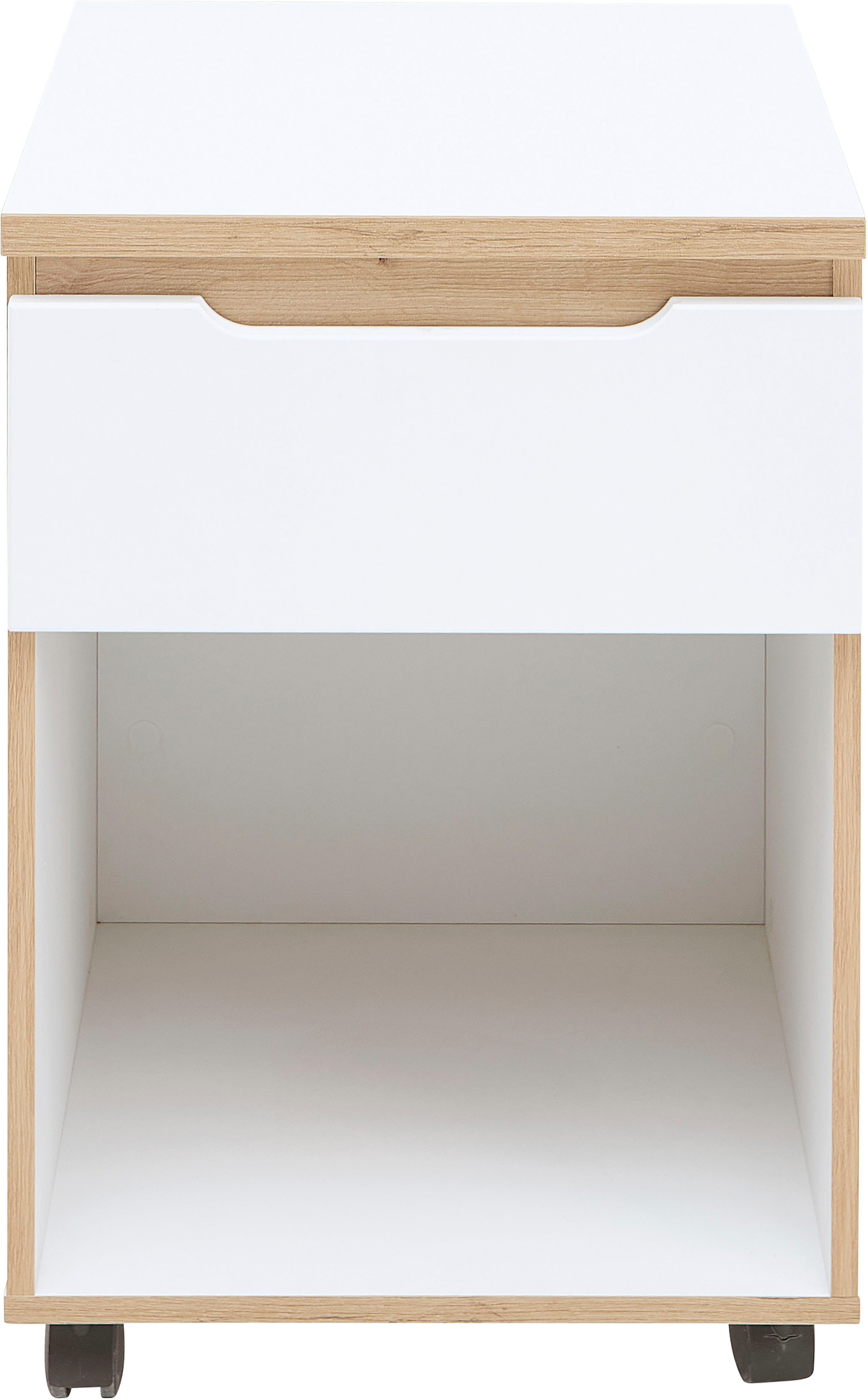 Innostyle Контейнери Memphis Aktenschrank,45x122x38cm (B/H/T) (1-St) 1 Schubkasten, Soft-Close, ABS-Kantenschutz, 2 Rollen mit Bremse
