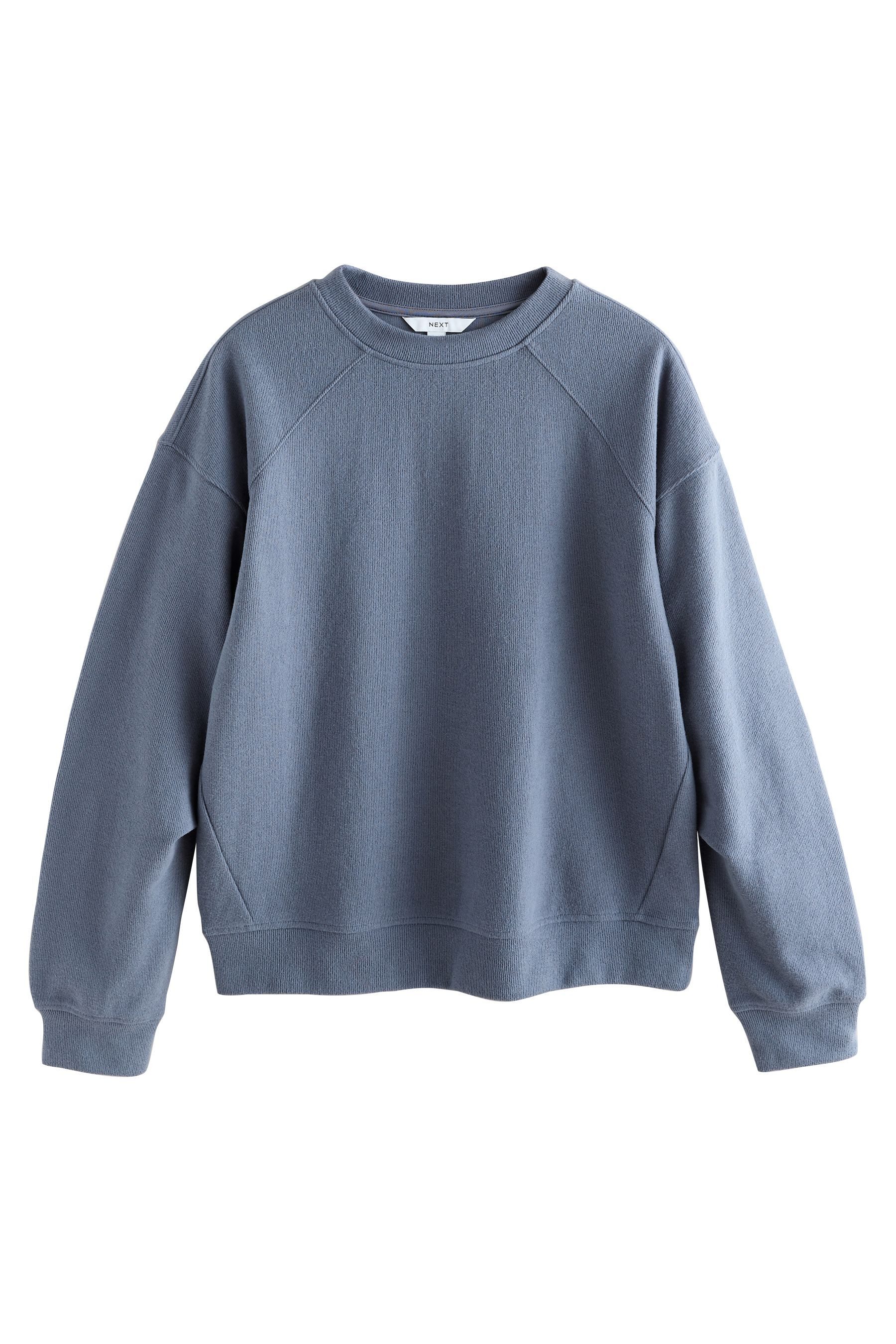 Next Rundhalspullover Rundhals-Sweatshirt mit langen Ärmeln günstig online kaufen