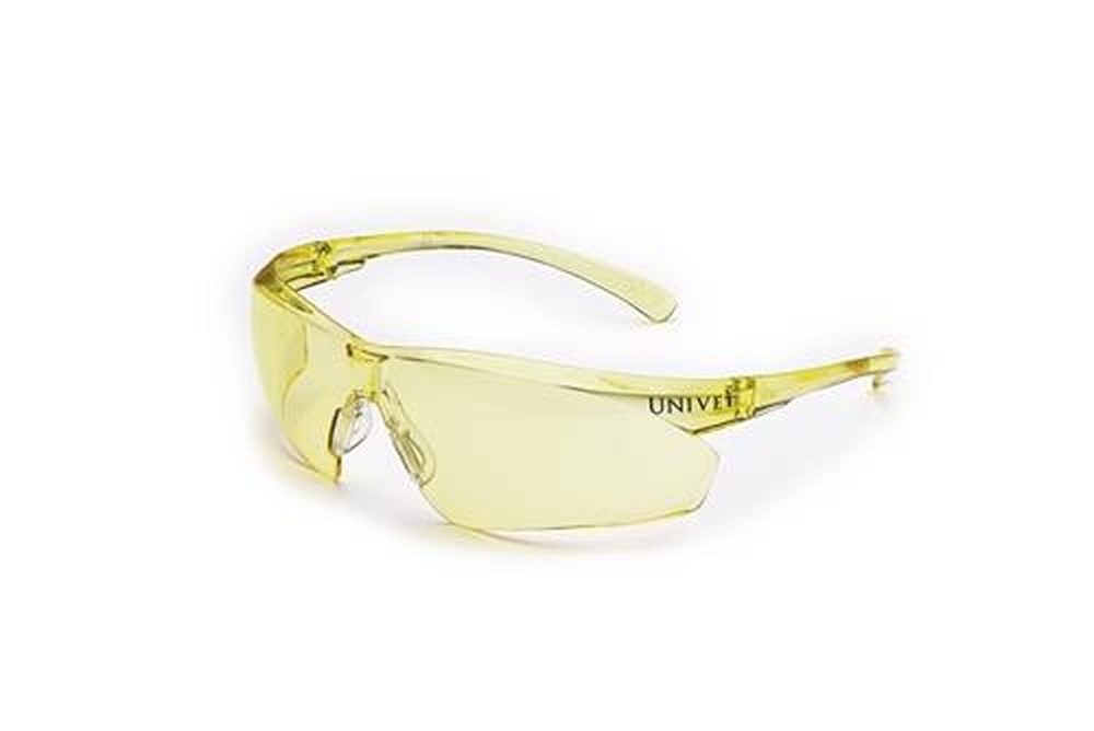 Univet Brille UNIVET 505U030019 Schutzbrille 505U EN 166, EN 170 Bügel gelb, Scheib