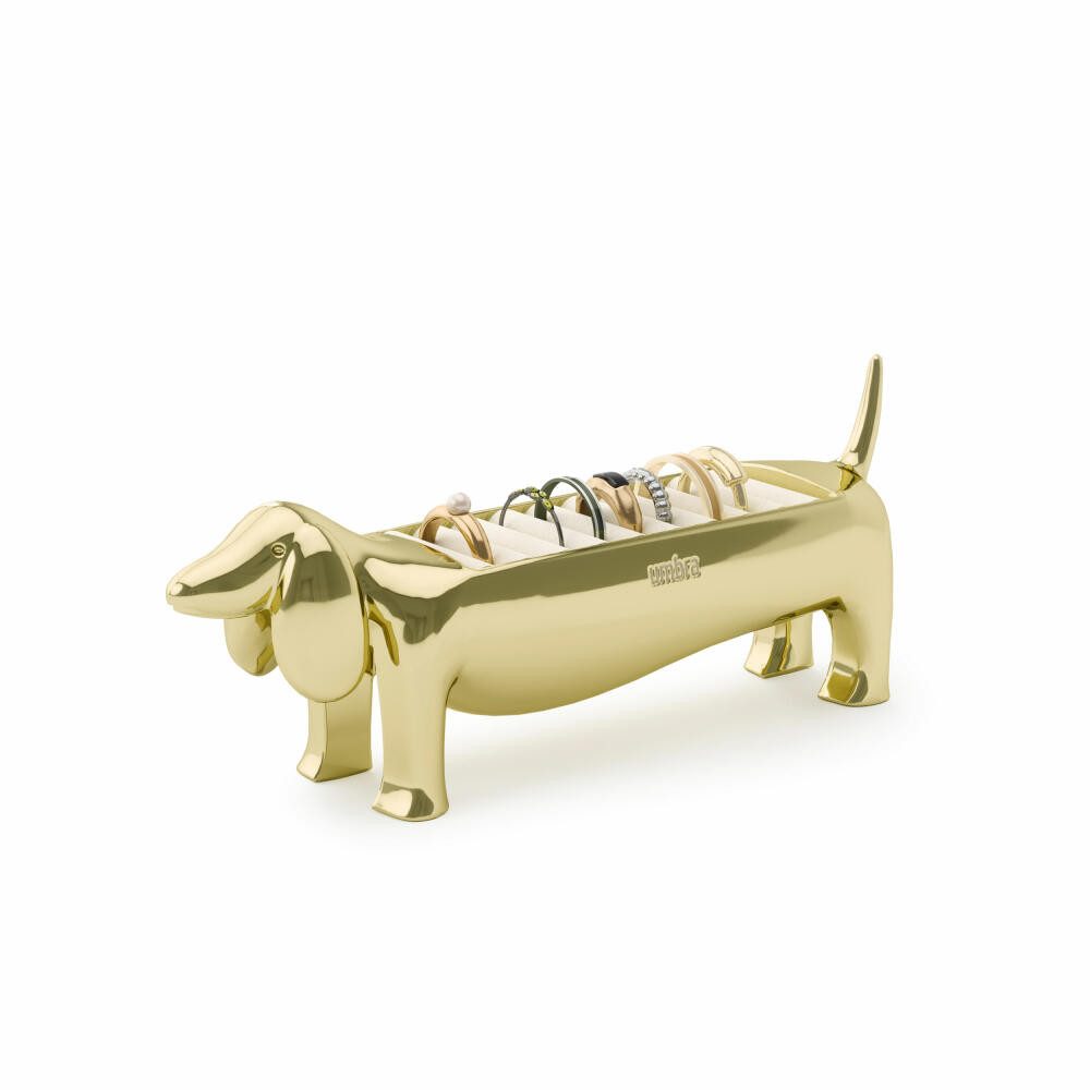 Umbra Schmuckablage Dachsie Messing