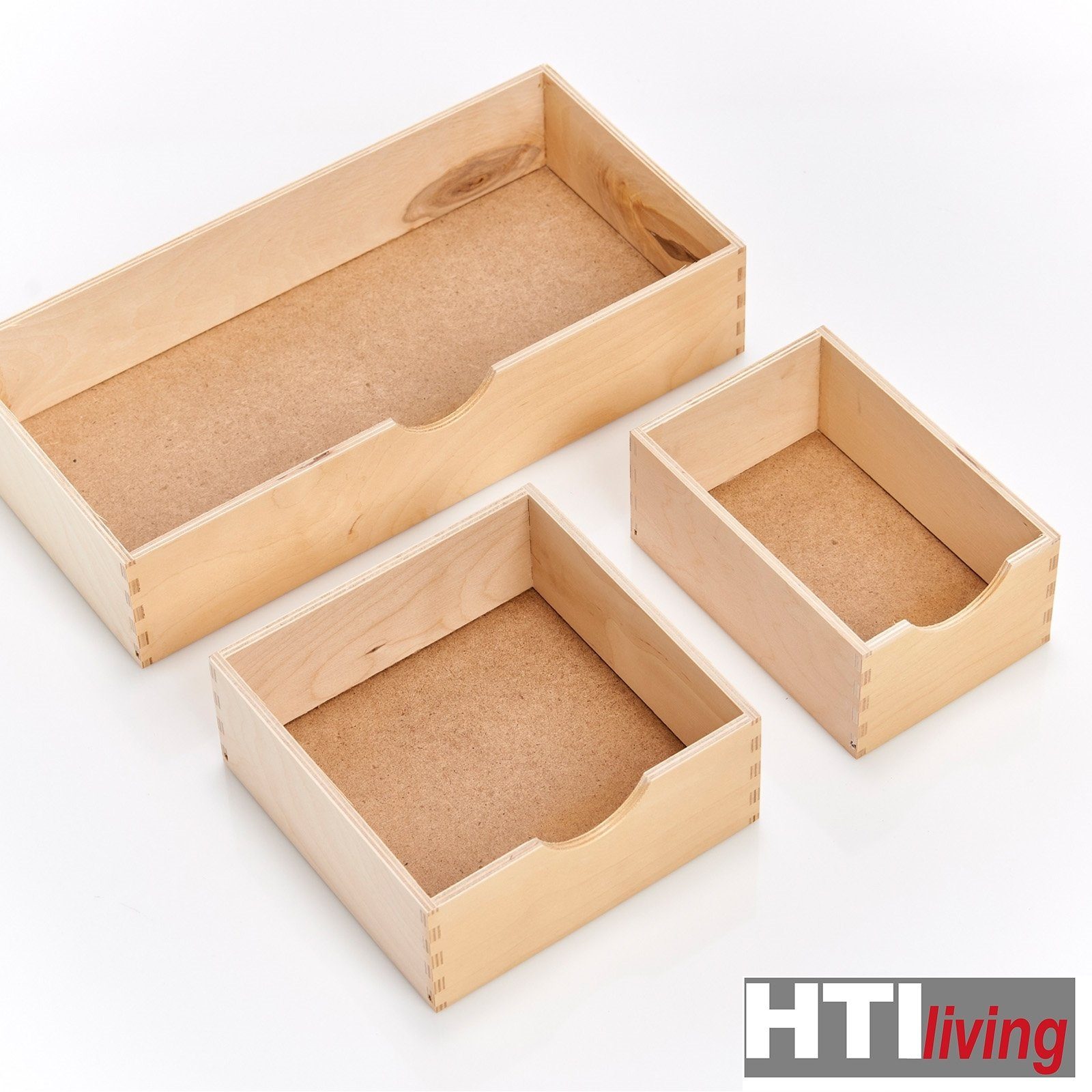 6er Schubladenbox Schubladenelement (Stück, 1-St) Birke, HTI-Living