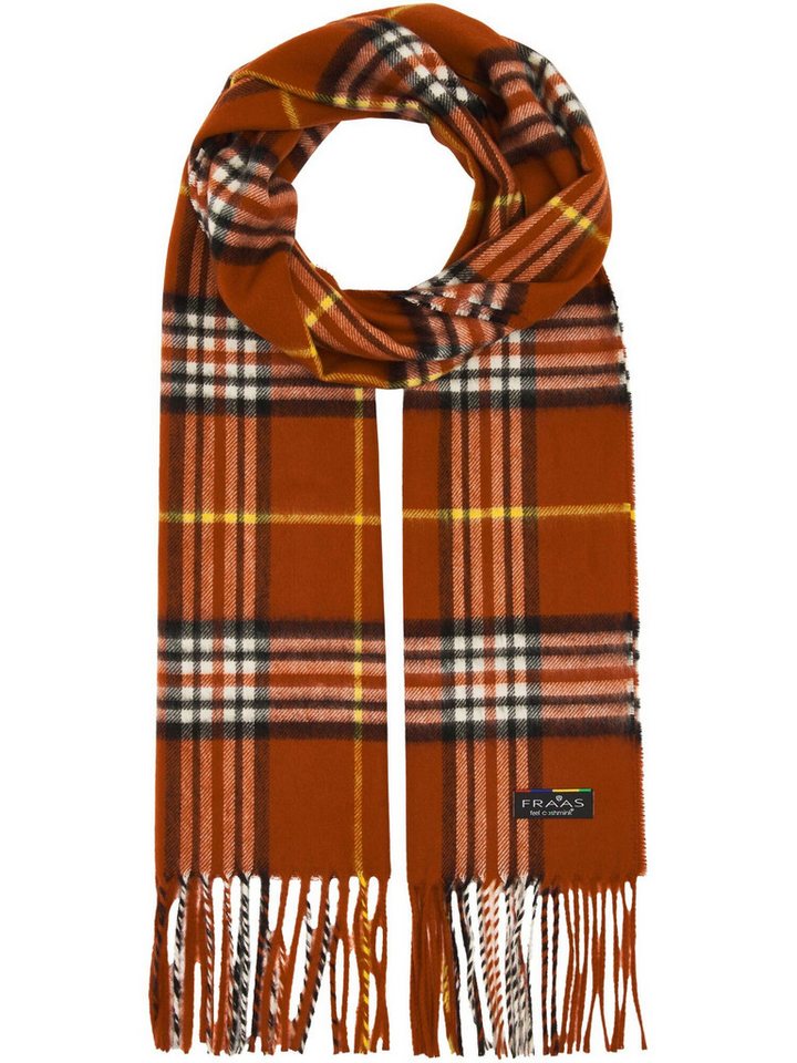 Fraas Modeschal Cashmink® Schal, (mit Fransen), Co2 neutral