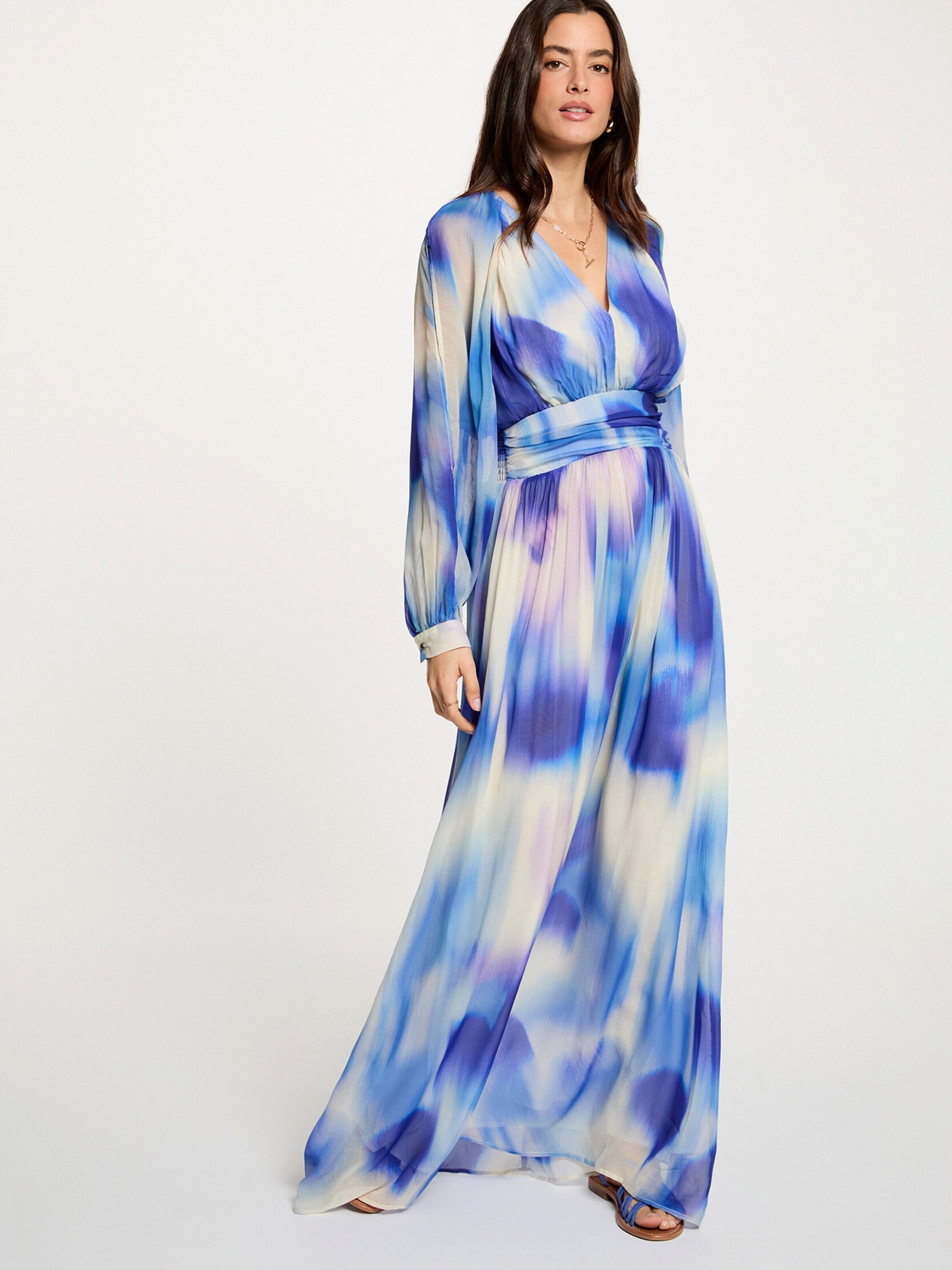 MORGAN Maxikleid RBORA.F (1-tlg) Wickel-Design