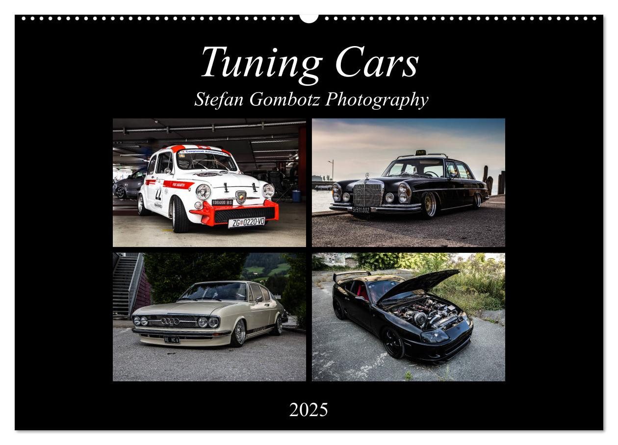 CALVENDO Wandkalender Tuning Cars (Wandkalender 2025 DIN A2 quer), CALVENDO Monatskalender