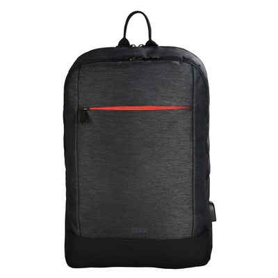 Hama Laptoptasche Laptop-Rucksack Manchester bis 40cm 15,6"schwarz Notebook-Rucksack