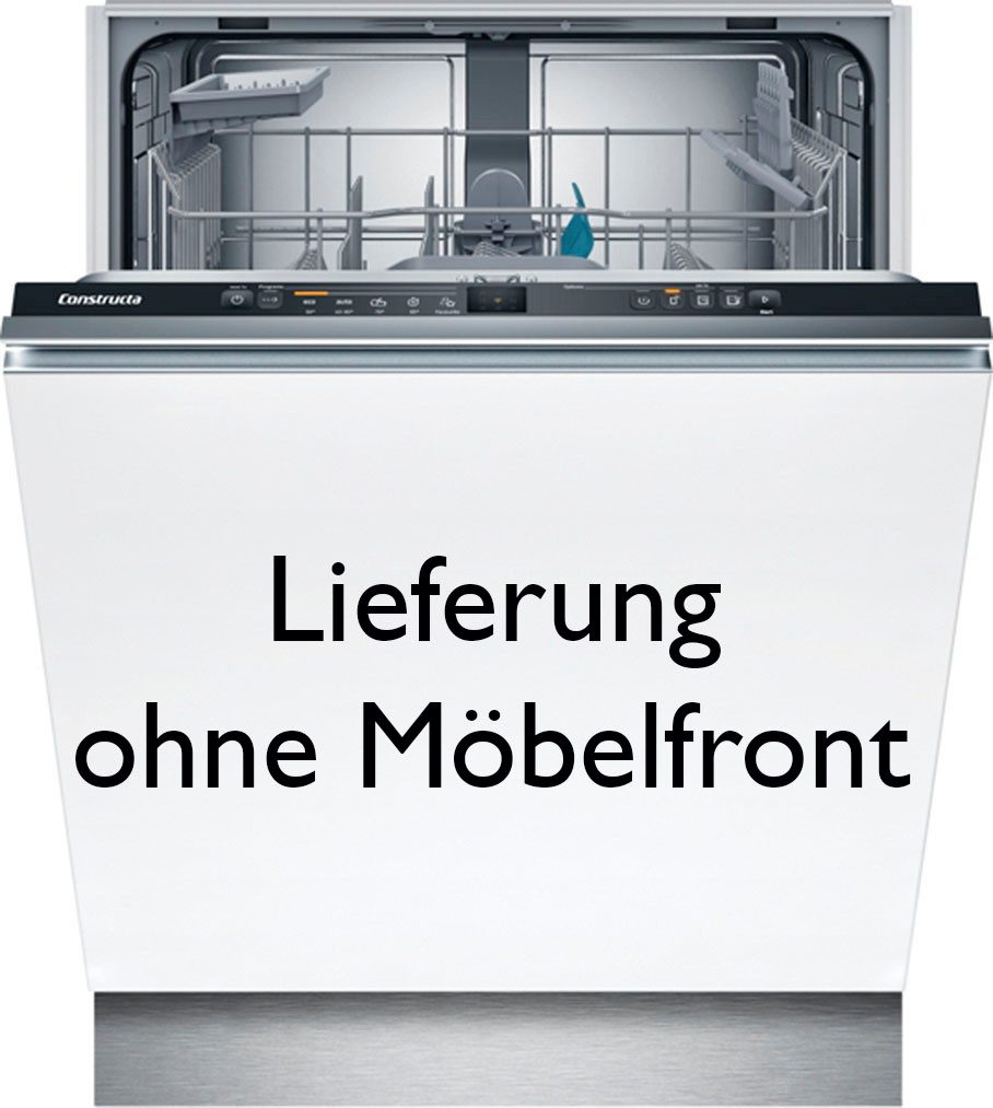 Constructa vollintegrierbarer Geschirrspüler CG5VX03ITE, 13 Maßgedecke