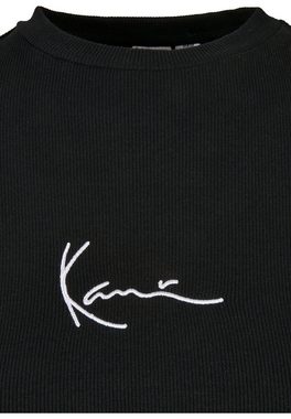 Karl Kani Langarmshirt Karl Kani Damen KW-LS012-001-01 SMALL SIGNATURE RIB LS BLACK (1-tlg)