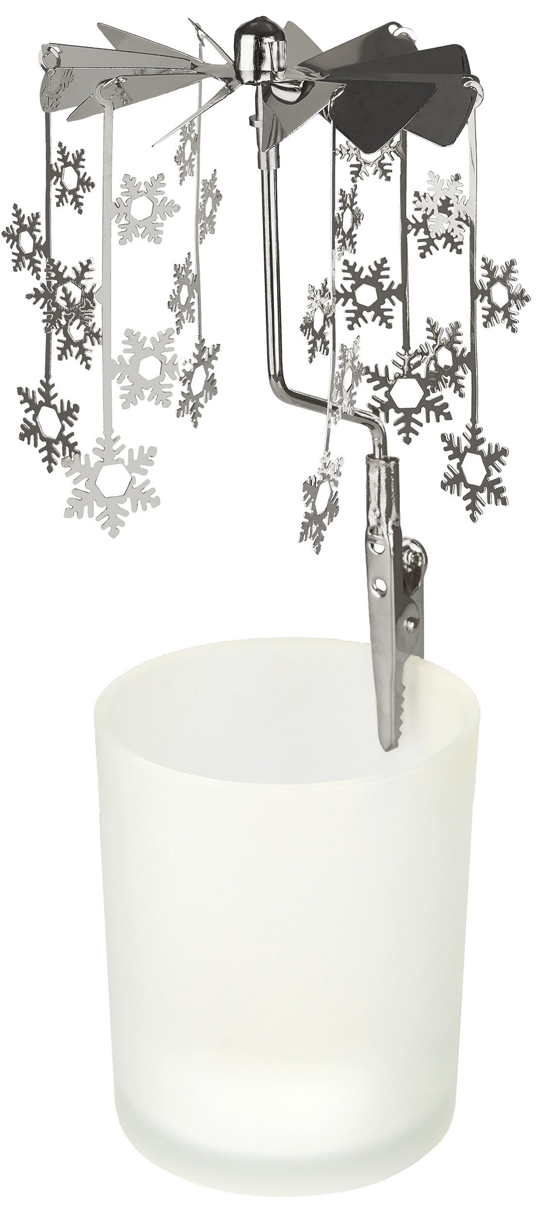 BRUBAKER Kerzenständer Teelichtkarussell Weihnachten, Windlicht Karussell a günstig online kaufen