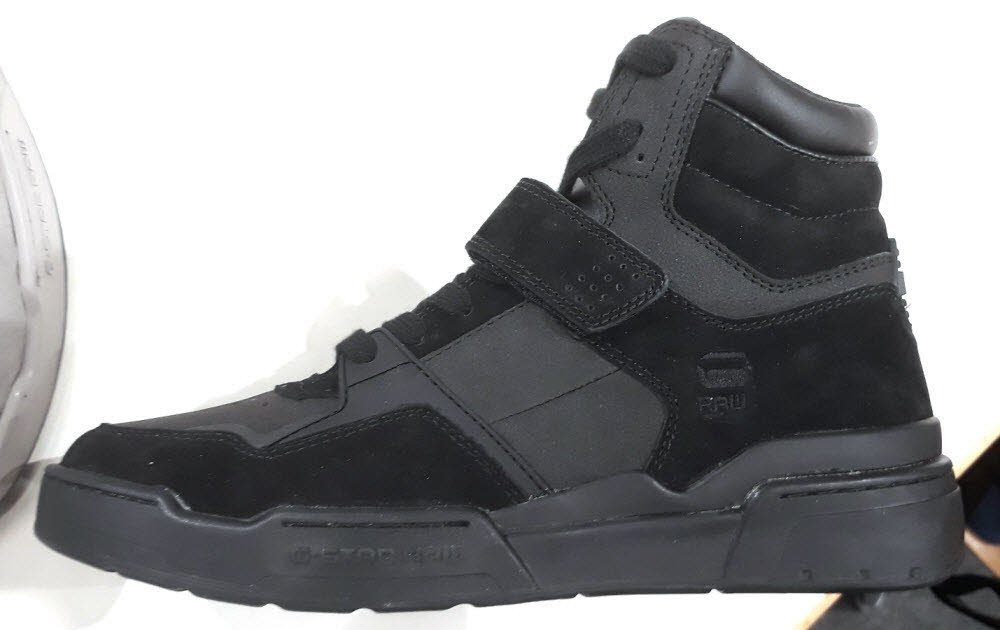 G-STAR 2241 040721 0999 - BLK Schnürstiefelette