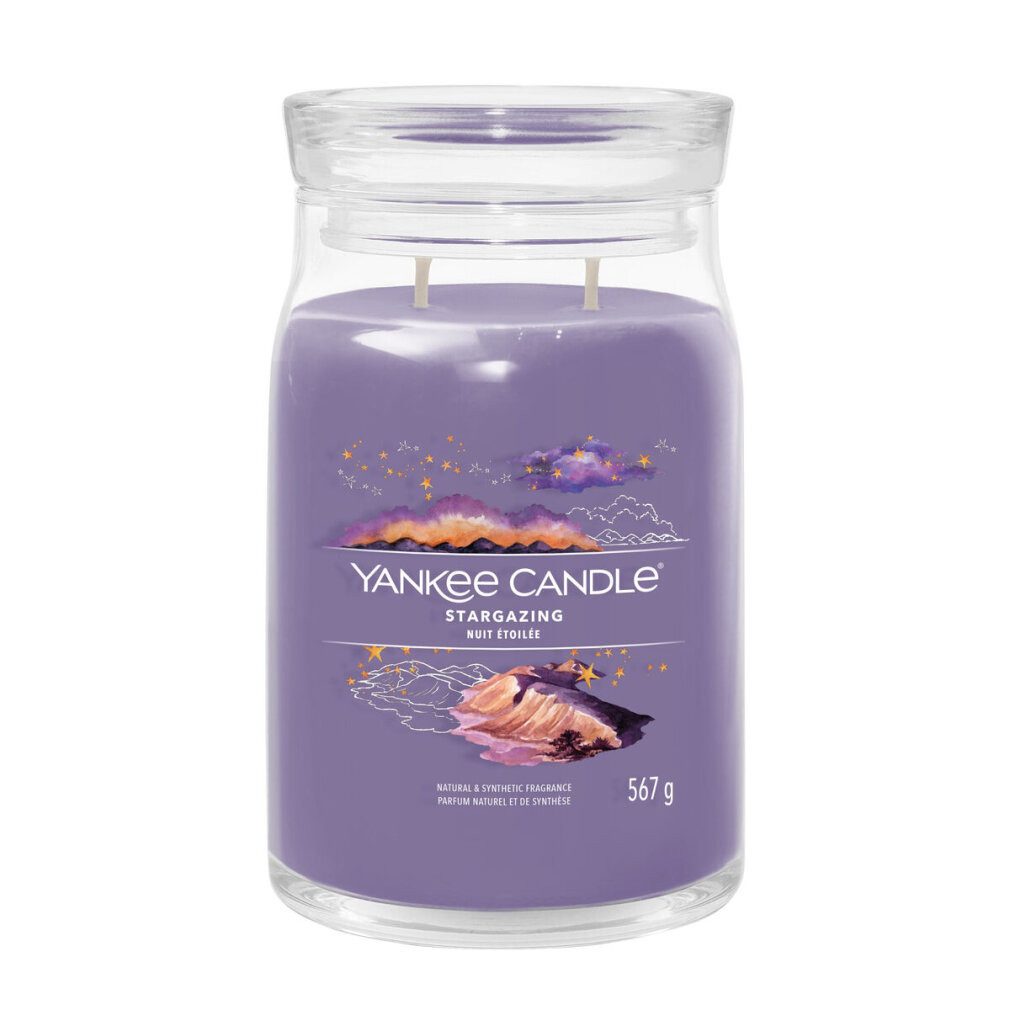 Yankee Candle Signature Duftkerze 'Clean Cotton' – Große Kerze Mit Soja-Wachs-Mix, 567 G