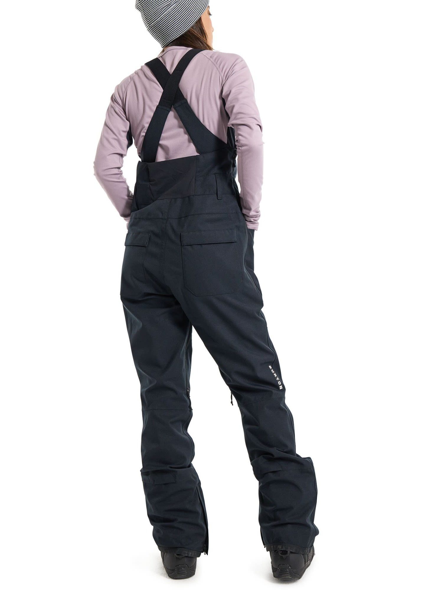 Burton Hose & Burton Avalon Trägerhose W schwarz Damen Shorts Bib Pant