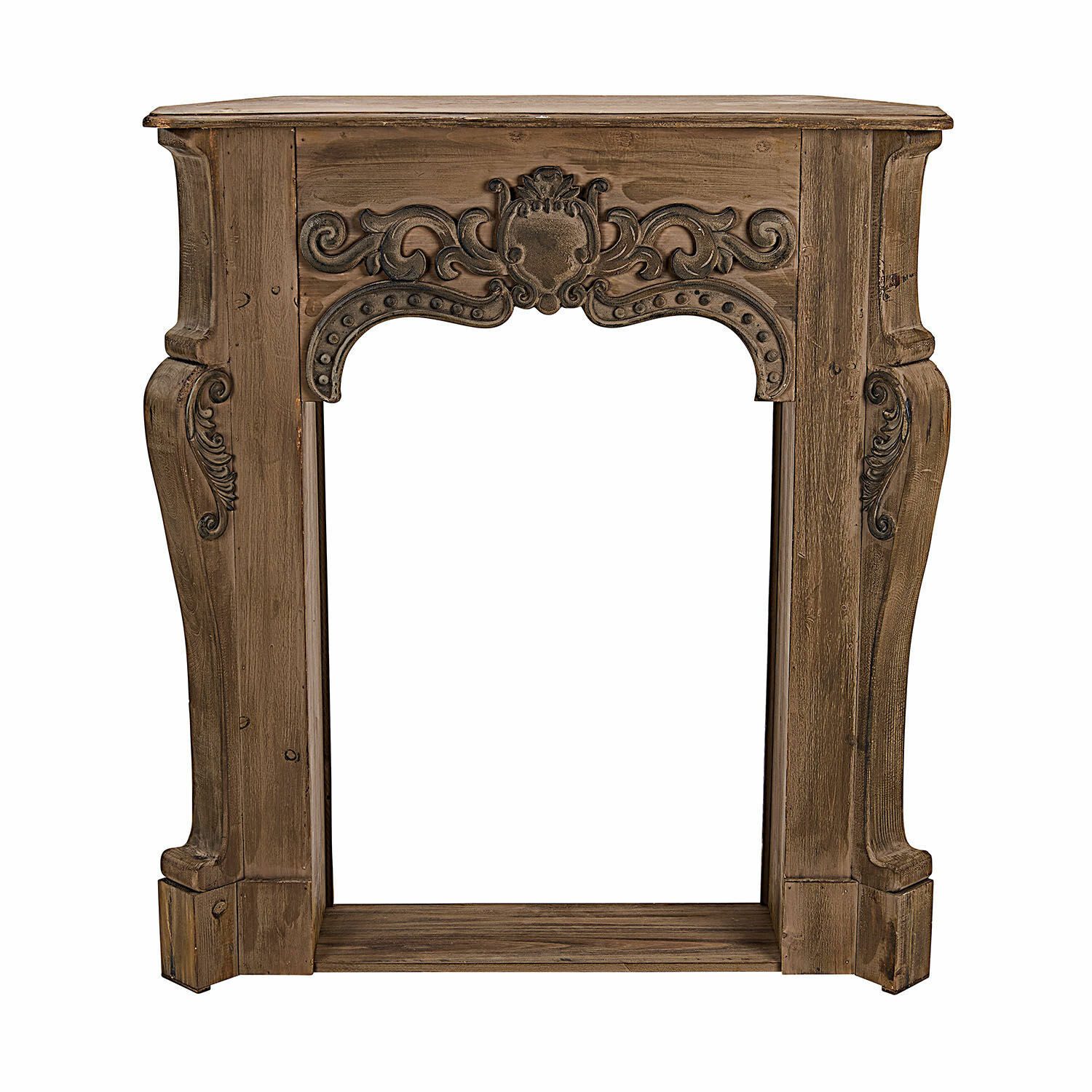 Mirabeau Kaminumbauschrank Kaminkonsole Emporia braun günstig online kaufen