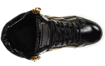 GIUSEPPE ZANOTTI DESIGN GIUSEPPE ZANOTTI Patent Leder London Sneakers High Top Schuhe 41 Sneaker