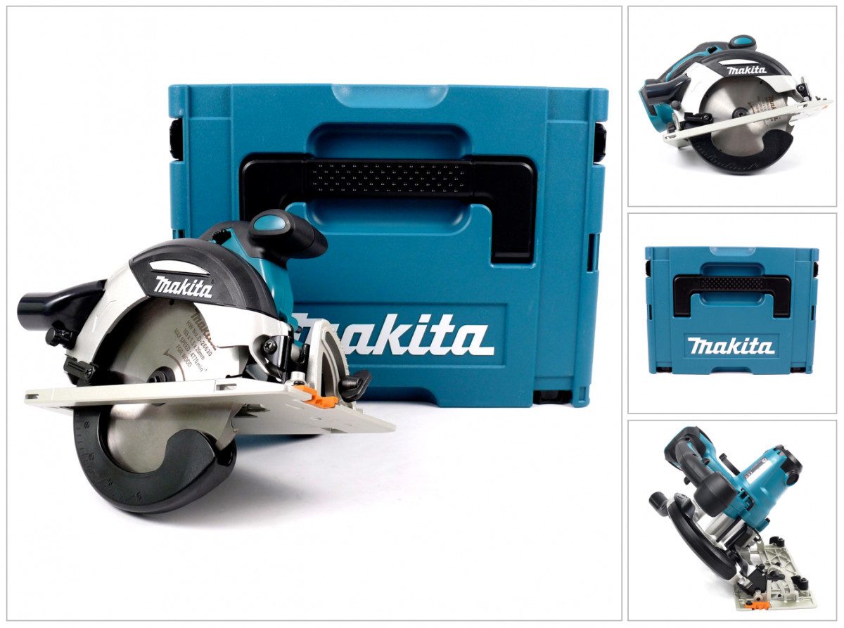 Makita Akku-Handkreissäge DHS 630 ZJ 18 V 165 mm im Makpac mit Einlage