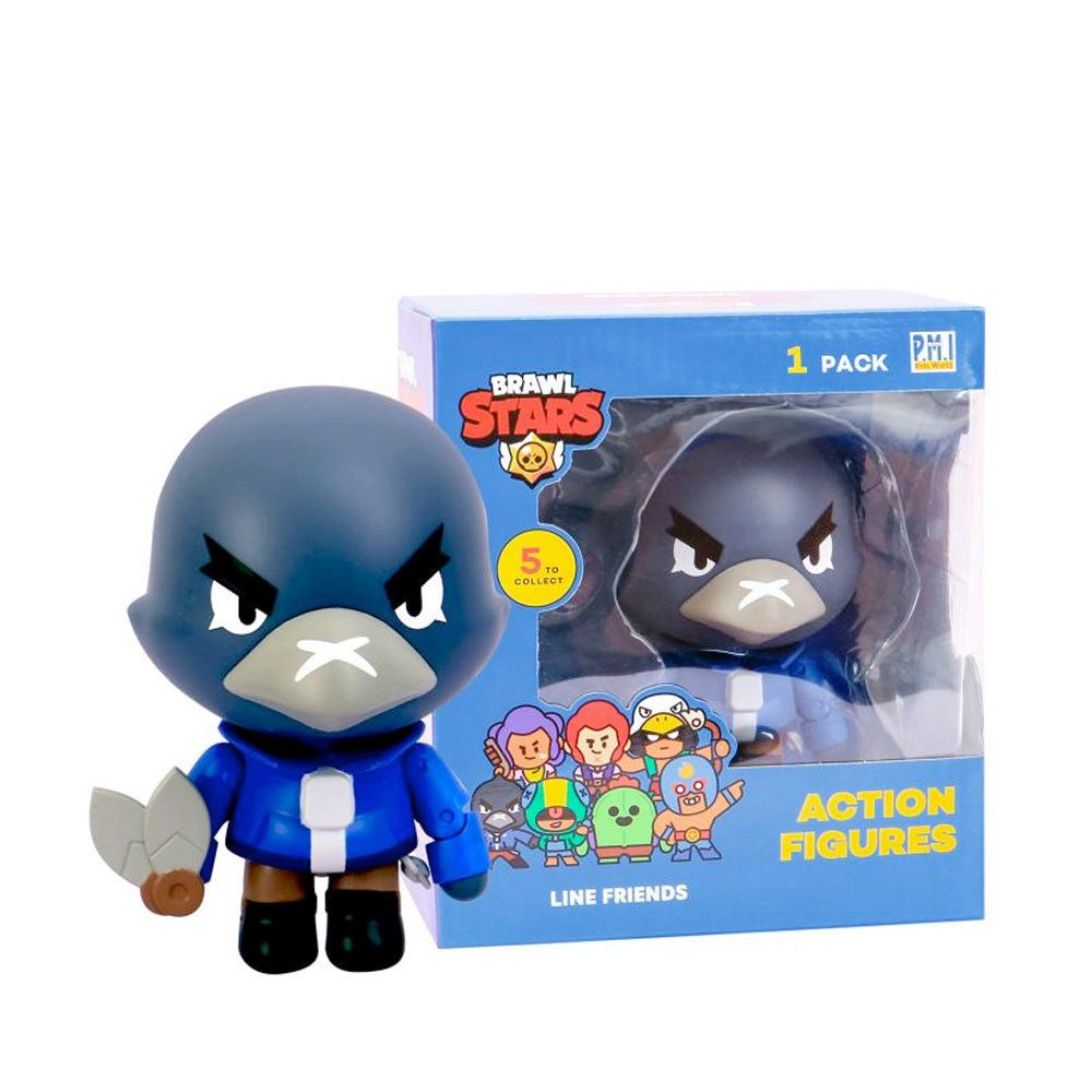 Brawl Stars Actionfigur Brawl Stars Actionfiguren in Windowbox (zufällige Auswahl), 11 cm