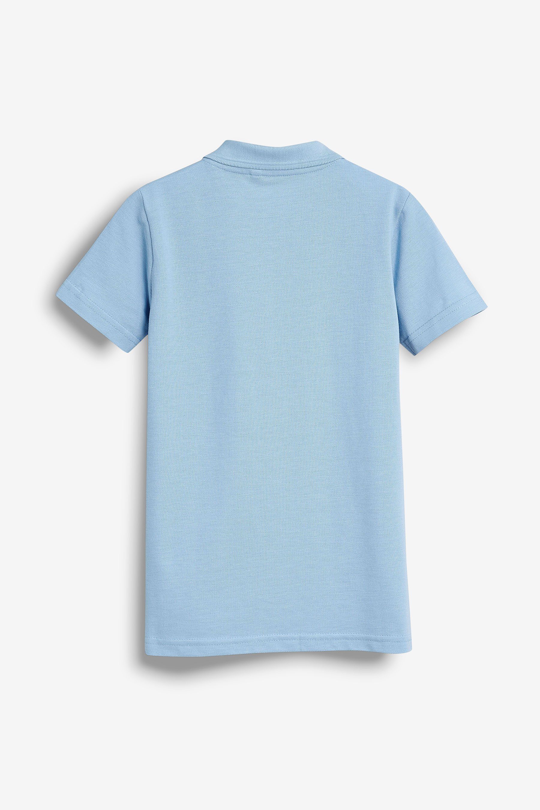 (2-tlg) aus Baumwolle im Schul-Poloshirts 2er-Pack Blue Poloshirt Next