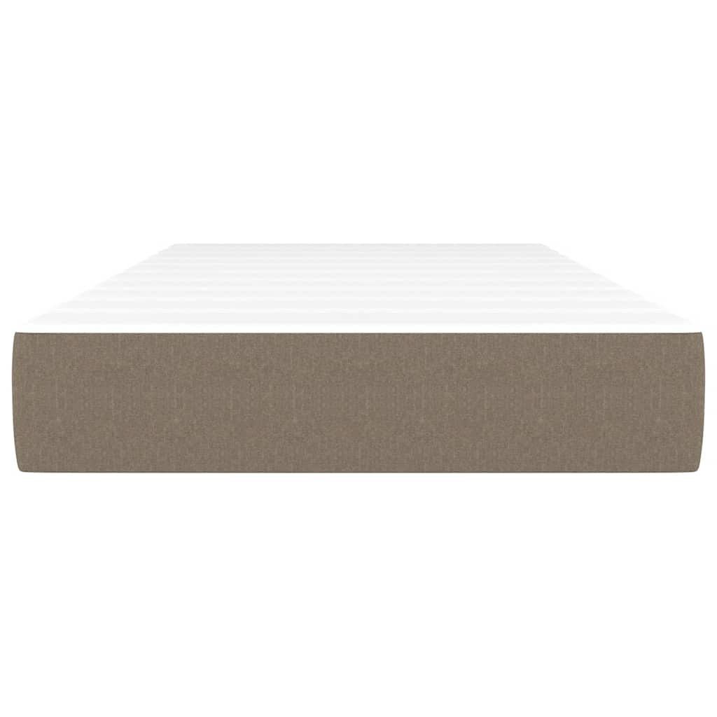 Boxspringmatratze Taschenfederkernmatratze für Kinder Taupe 80x160 günstig online kaufen