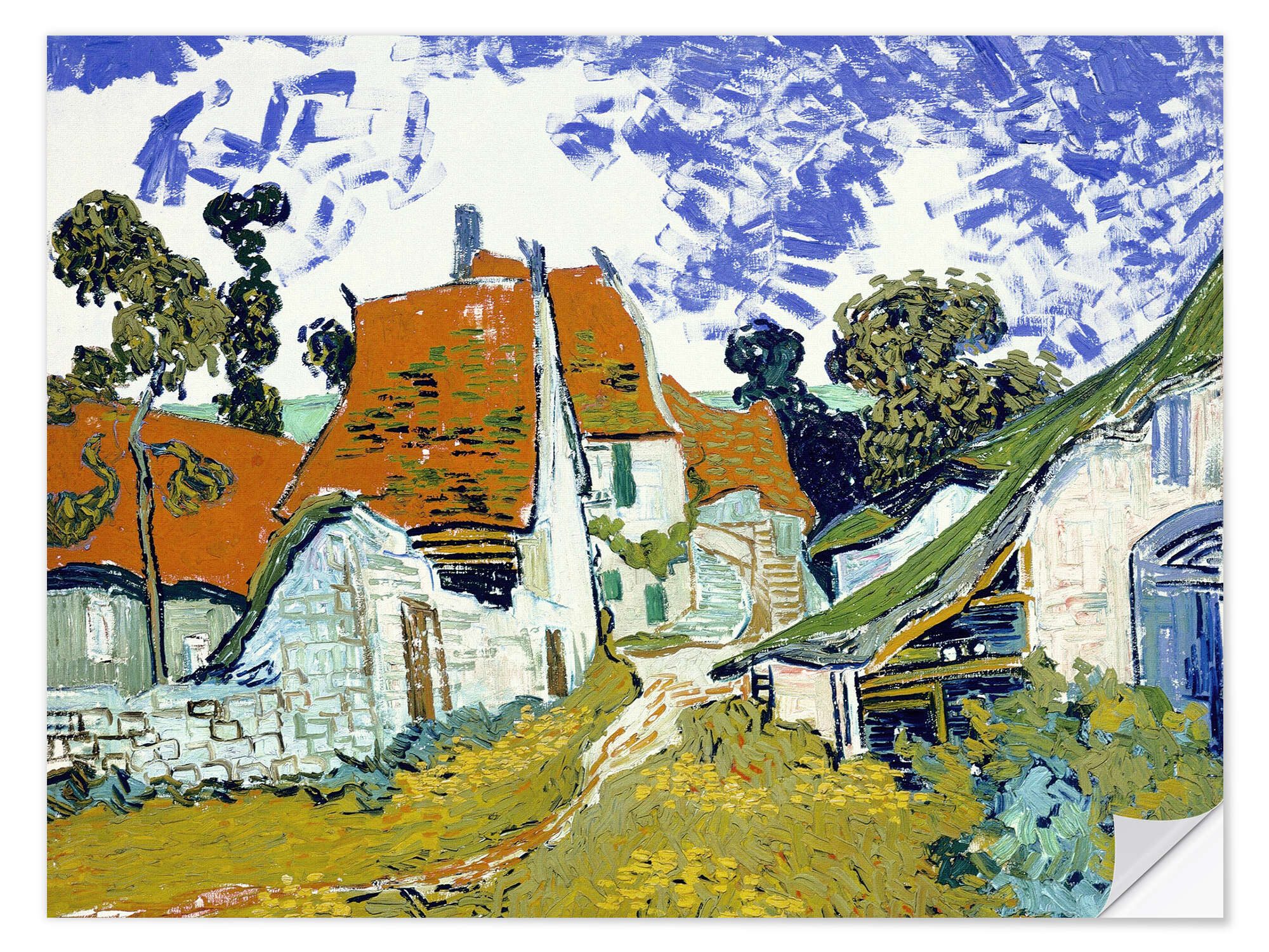 Wandfolie Vincent van Gogh