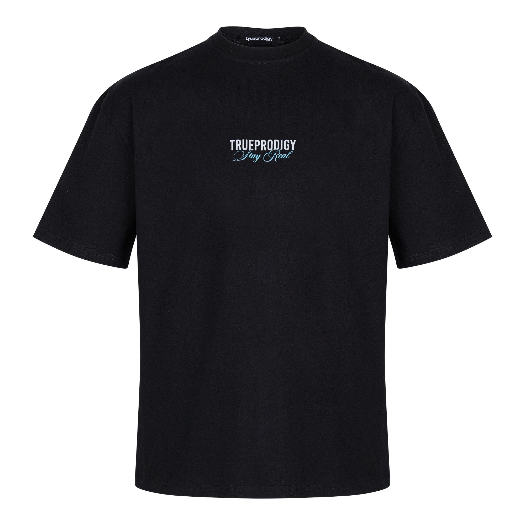 trueprodigy Oversize-Shirt Lou Logoprint Rundhals dicker Stoff günstig online kaufen