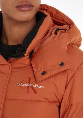 Calvin Klein Jeans Outdoorjacke MONOLOGO NON DOWN SHORT PUFFER mit Logoschriftzug