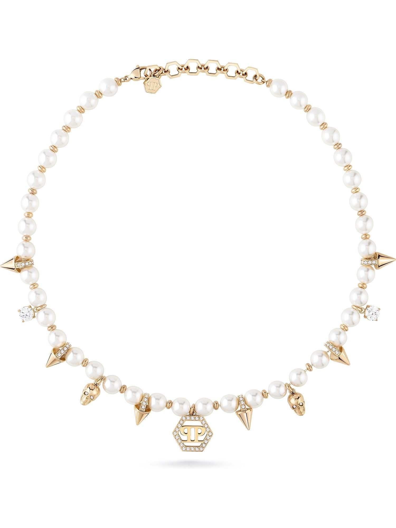 PHILIPP PLEIN Collier Philipp Plein Damen-Kette Edelstahl, recycelt günstig online kaufen