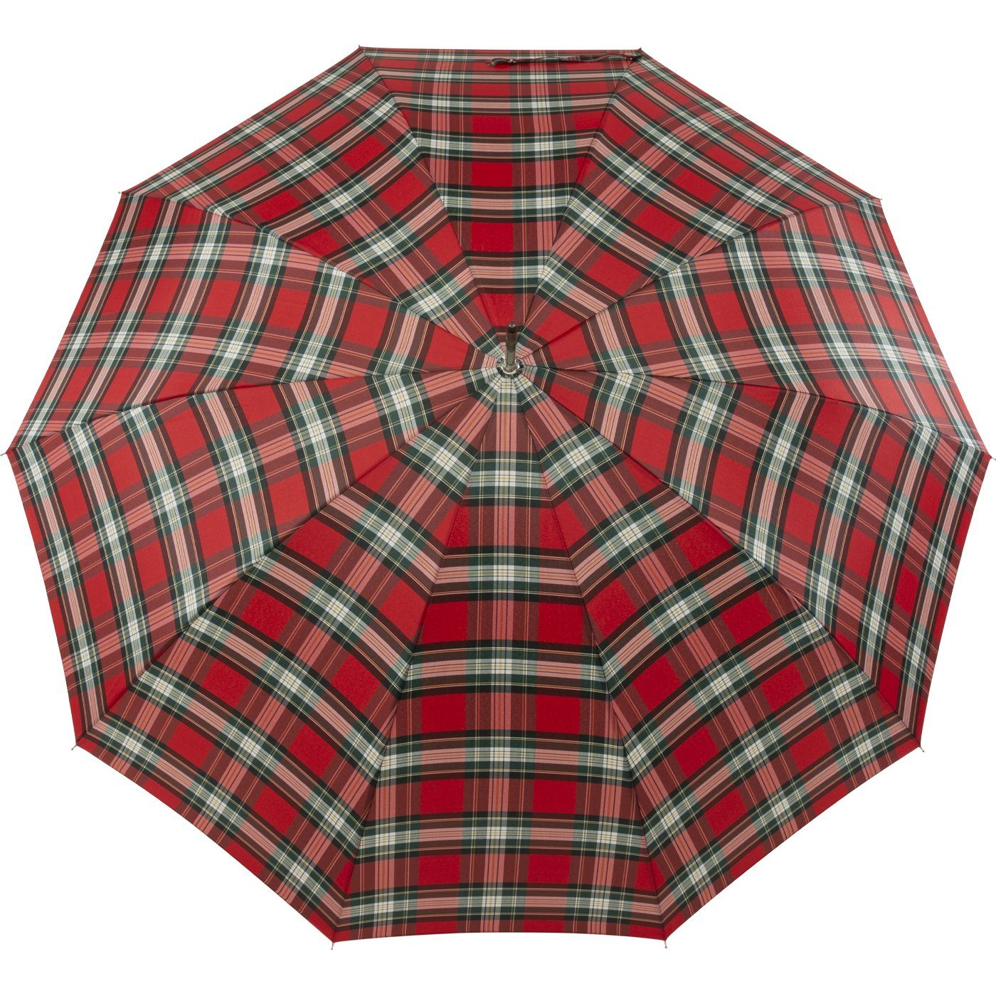 iX-brella Stockregenschirm High Quality mit Auf-Automatik und Stahlgestell, mit Echtholz-Rundhakengriff