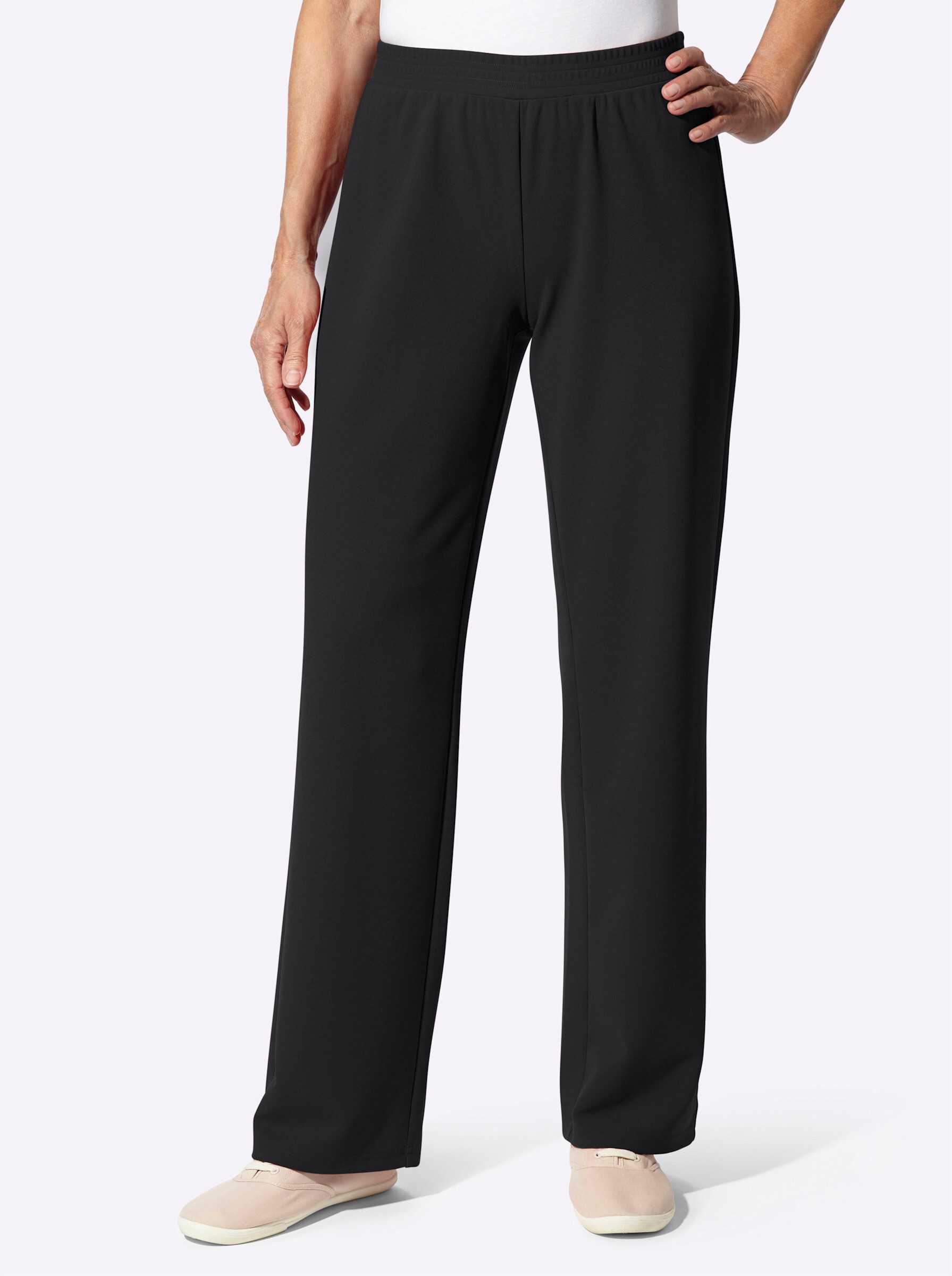Sieh an! Jerseyhose Hose komfortabel