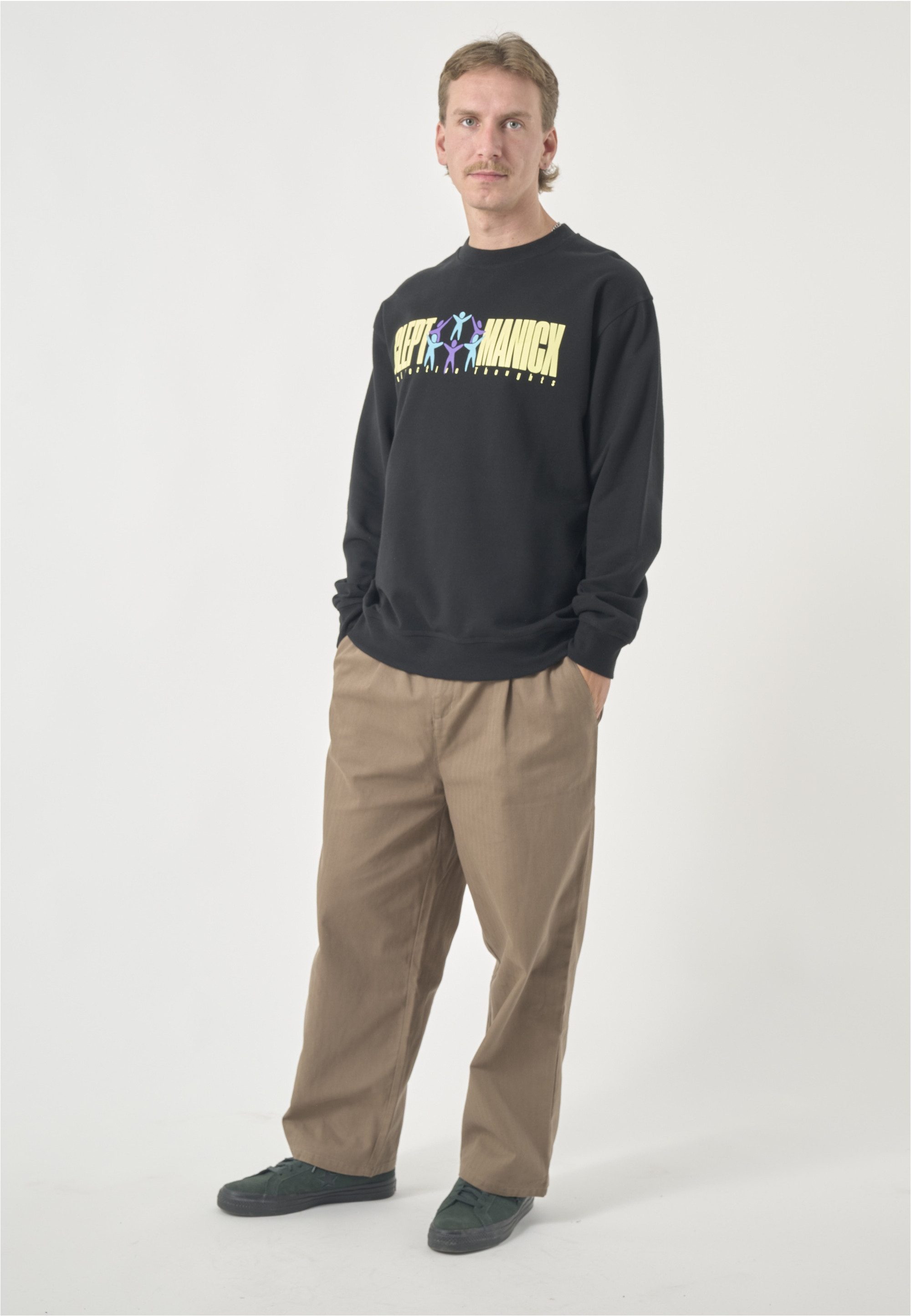 Cleptomanicx Sweatshirt Classic Crewneck Gathering im zeitlosen Design