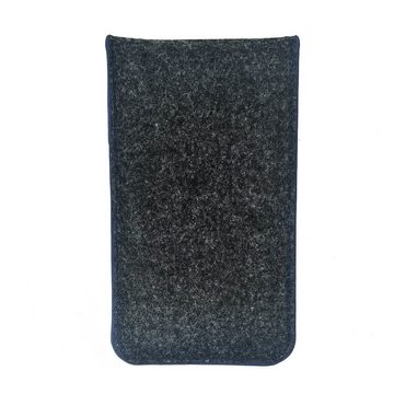 K-S-Trade Handyhülle für Apple iPhone 14, Handy-Hülle Schutz-Hülle Filztasche Pouch Tasche Case Sleeve